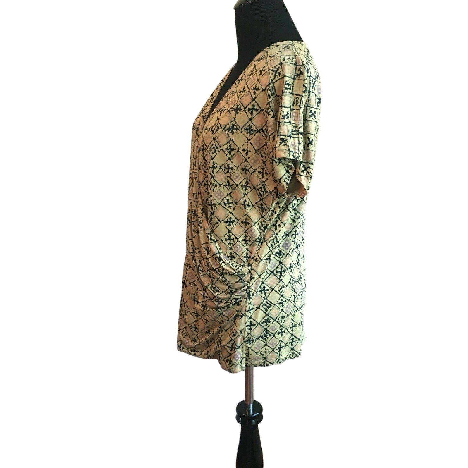 Lauren Ralph Lauren Lauren Ralph Lauren print short sleeves Faux Wrap Blouse XL Size XL / US 12-14 / IT 48-50 - 5 Thumbnail