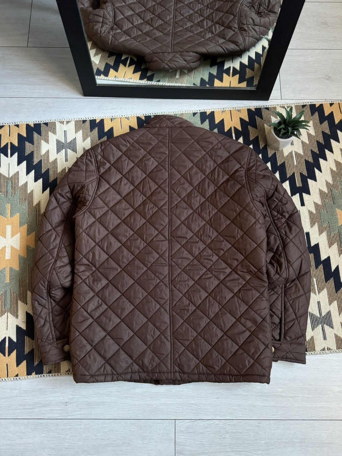 Barbour Vintage Barbour Quilted Brown Jacket Size US M / EU 48-50 / 2 - 11 Thumbnail