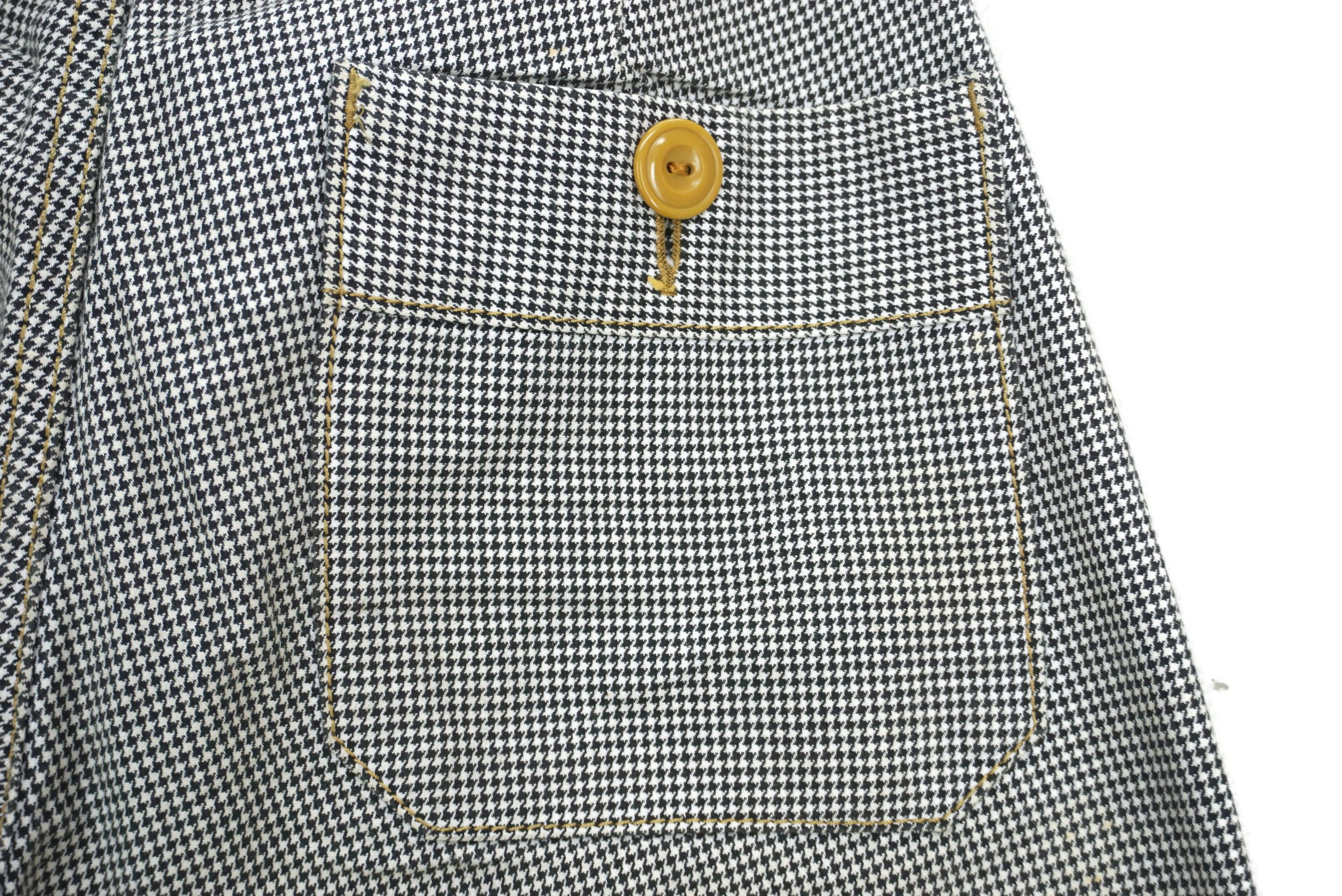 Japanese Brand John Bull Pants Size W30xL31.5 Low Rise Workwear Houndstooth Size US 30 / EU 46 - 11 Thumbnail