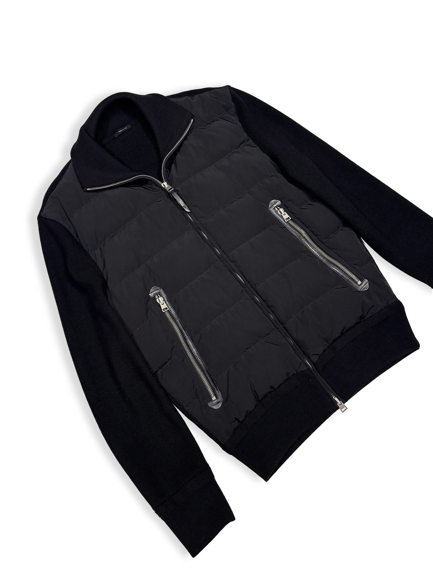 Tom Ford TOM FORD Quilted Down Jacket Black Size 48 James Bond Size US M / EU 48-50 / 2 - 7 Thumbnail