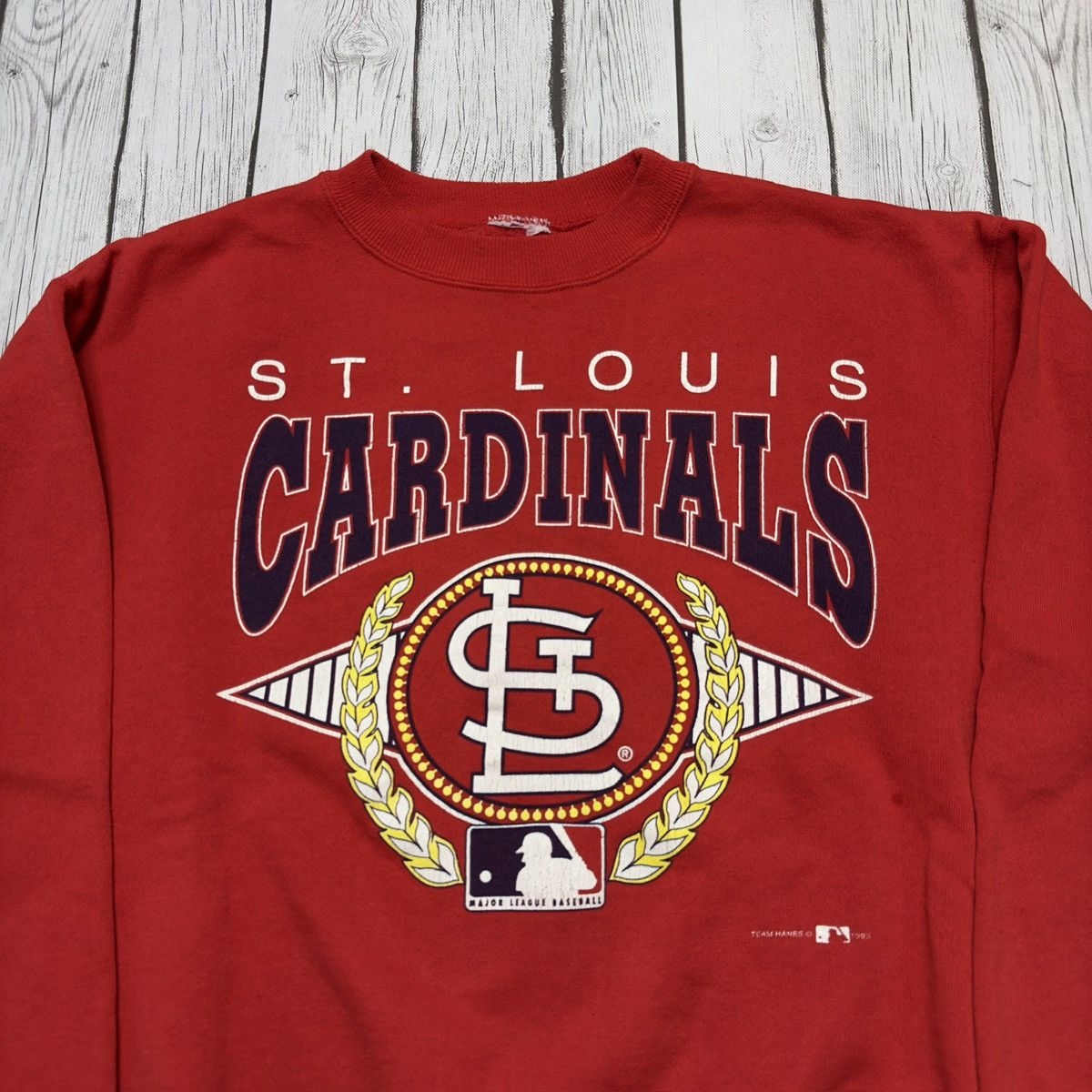 Hanes Vintage St Louis Cardinals sweatshirt Size US L / EU 52-54 / 3 - 3 Thumbnail