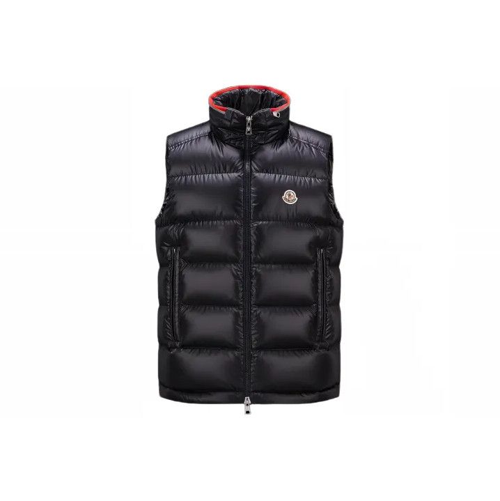 Moncler Moncler Ouse Stand Collar Zip Down Vest Size US S / EU 44-46 / 1 - 1 Thumbnail