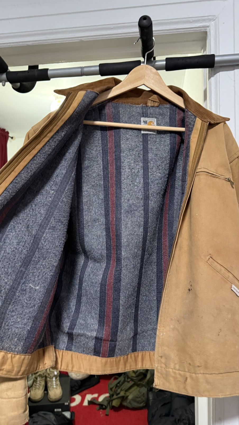 Carhartt × Vintage Carhartt 100th Anniversary Work Jacket Size US XL / EU 56 / 4 - 7 Thumbnail
