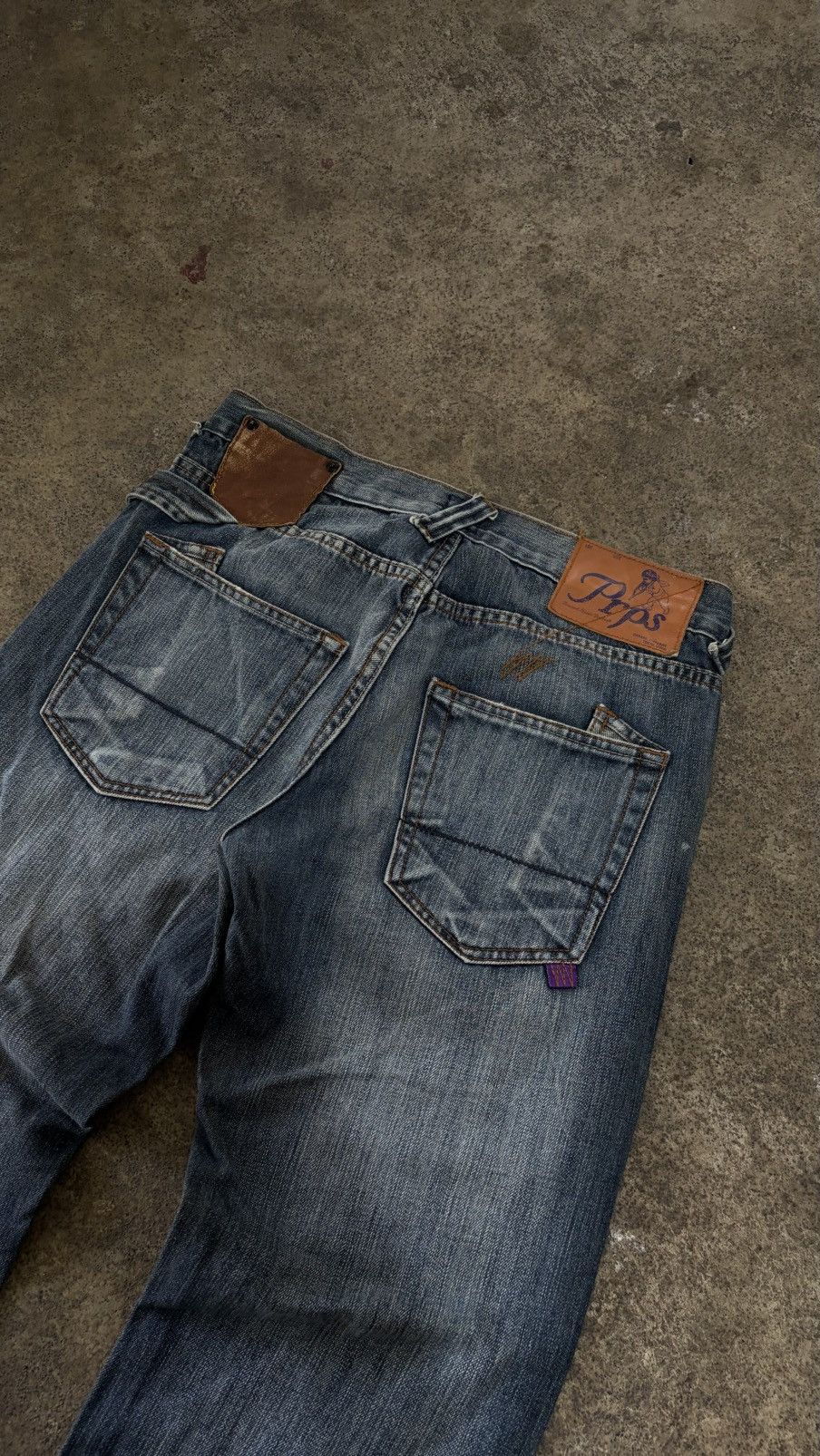 Japanese Brand PRPS Jeans Cropped Pants Faded LGB Style Size US 32 / EU 48 - 8 Thumbnail