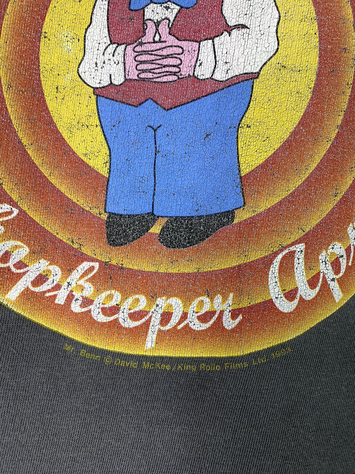 Vintage Vintage Mr. Benn The Shopkeeper 1993 T-Shirt XL Size Size US XL / EU 56 / 4 - 6 Thumbnail