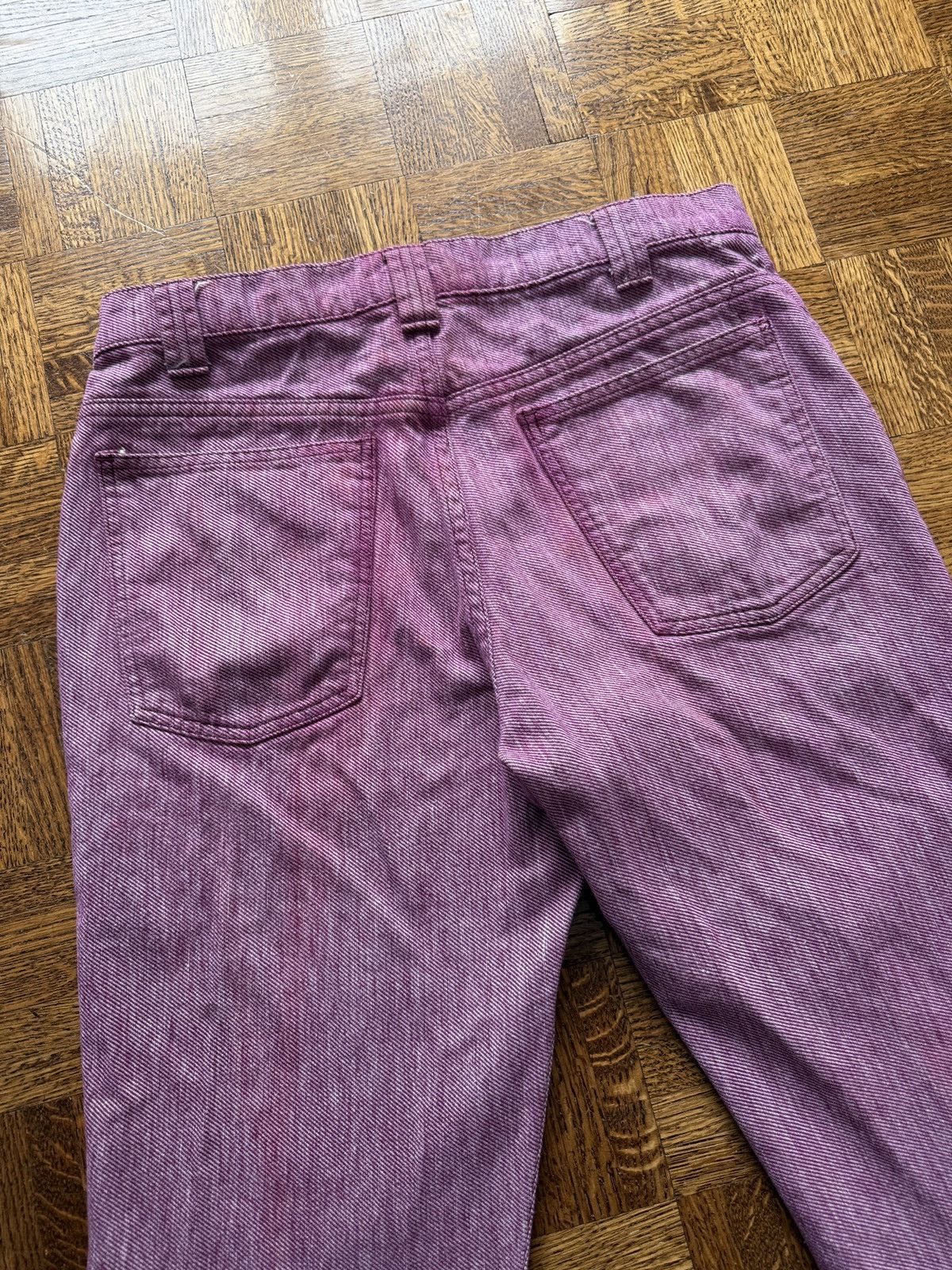 Levi's Vintage 70s Levi's Flared Red Cotton Twill Pants Size US 33 - 8 Thumbnail