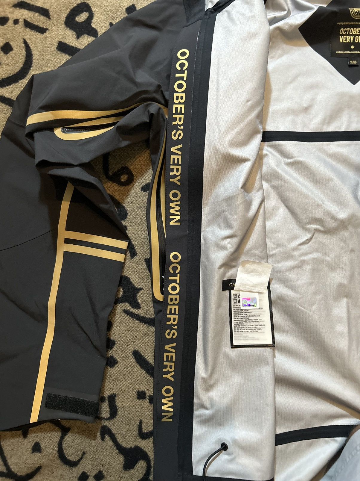 Canada Goose × Drake × October's Very Own 2017 CANADA GOOSE x OVO Timber Shell Jacket Size US XL / EU 56 / 4 - 14 Thumbnail