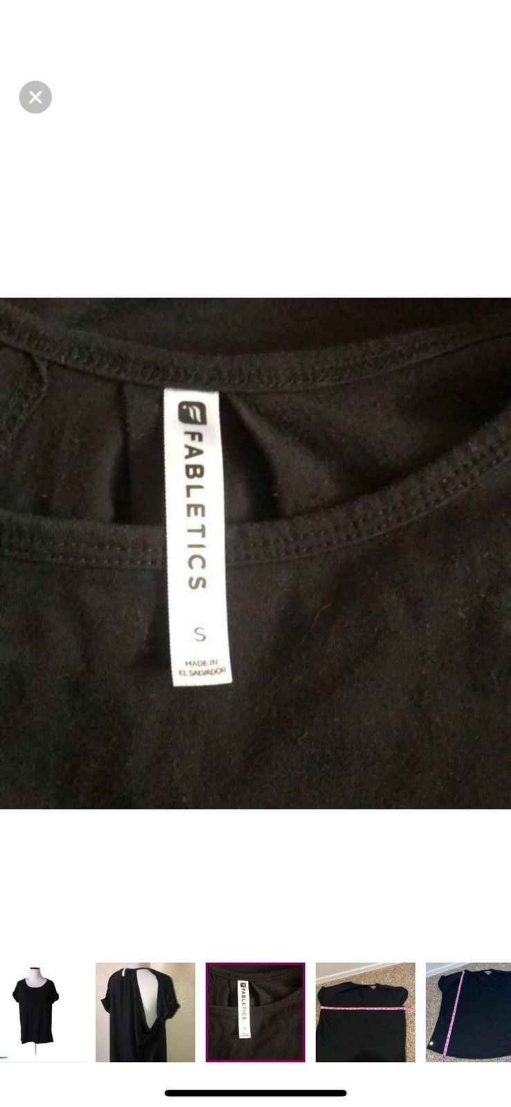 Fabletics Fabletics small Whitney cut out tee Size S / US 4 / IT 40 - 2 Thumbnail