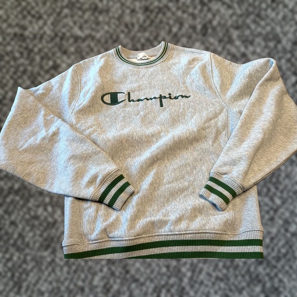 Champion CHAMPION REVERSE WEAVE SWEATSHIRT S LOGO SCRIPT ATHLEISURE BLOKECORE MENS Size US S / EU 44-46 / 1 - 1 Thumbnail