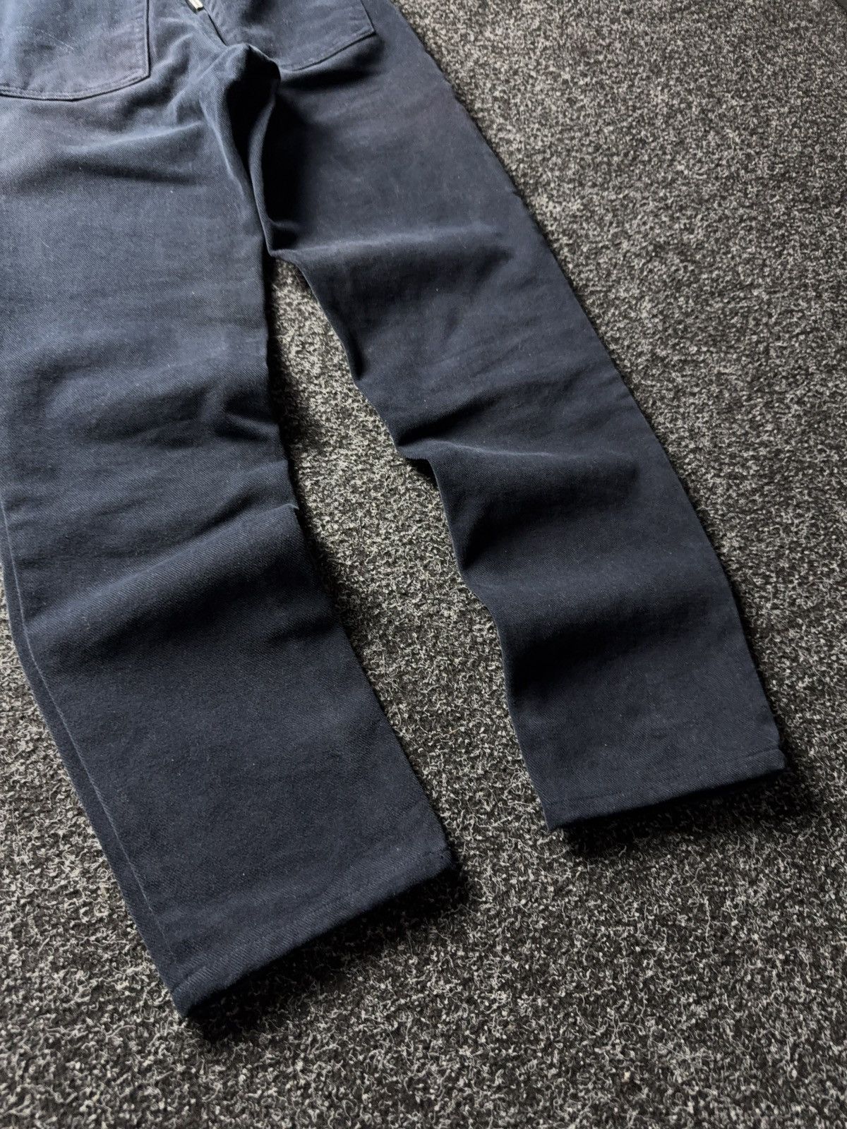 Levi's Vintage Clothing Rare RETRO 80s Levi’s 440 Navy Corduroy Pants Made in It Size 27" / US 4 / IT 40 - 17 Thumbnail