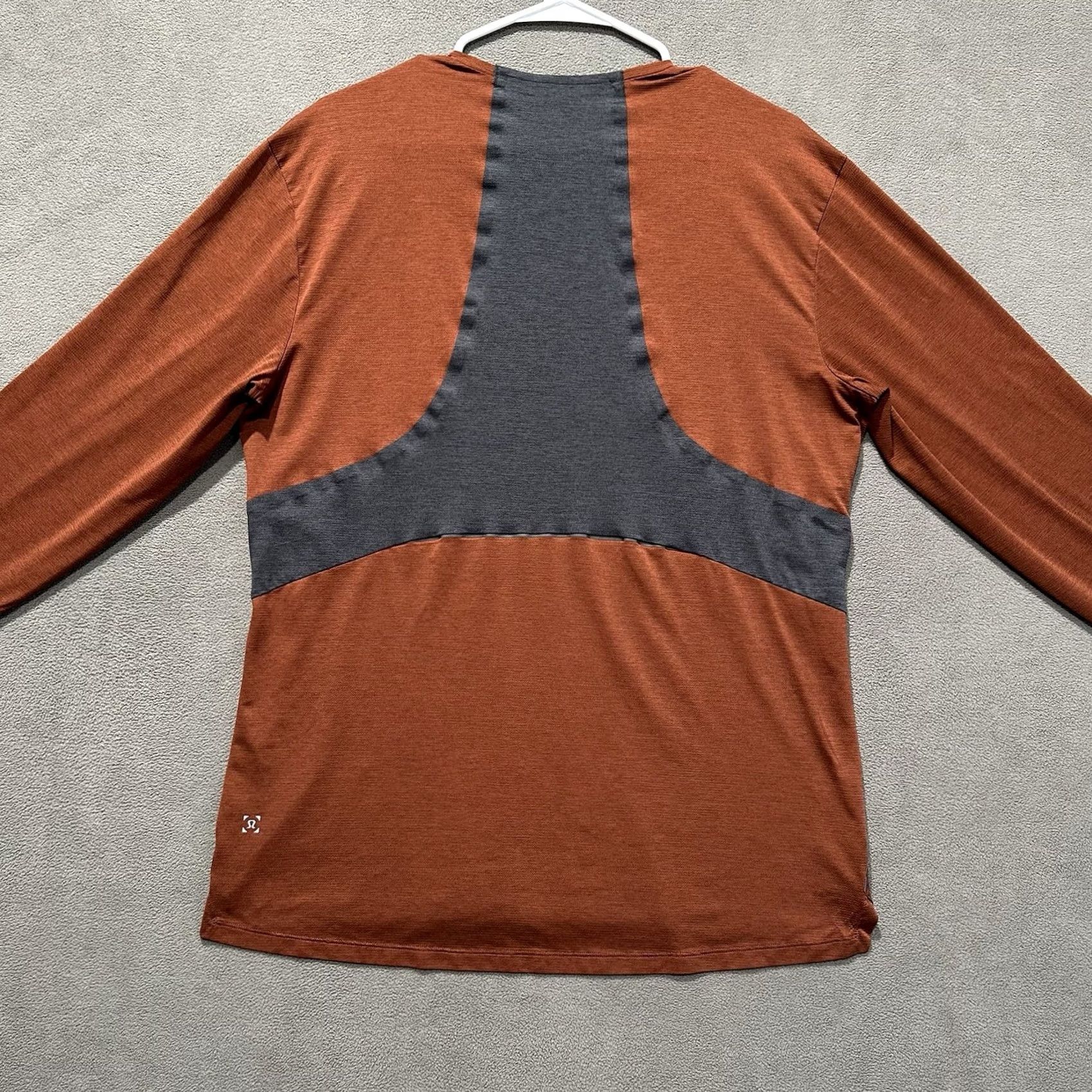 Lululemon EUC Lululemon Organic Cotton Shirt Large Orange, Crew Neck, Athletic Apparel, Womens, Size , Breathable, Workout, Sport Size US L / EU 52-54 / 3 - 2 Thumbnail