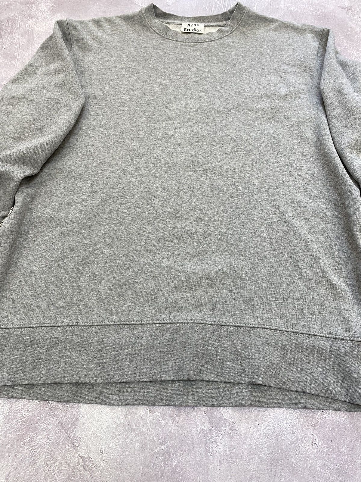 Acne Studios Acne Studios Flinton Paw15 Zipper Sweatshirt Crewneck Basic Size US M / EU 48-50 / 2 - 5 Thumbnail