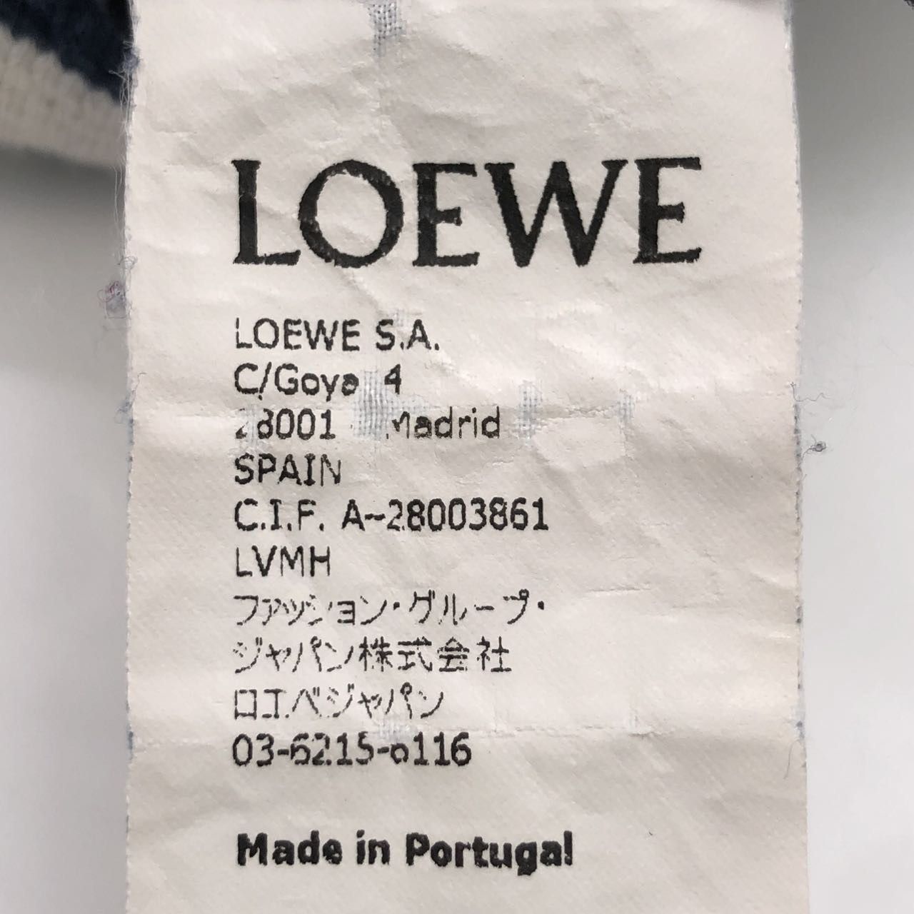 Loewe LOEWE Chest Striped Irregular Short Sleeve T-Shirt K26WX Size S / US 4 / IT 40 - 7 Thumbnail