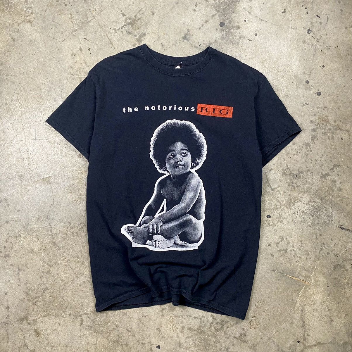 Rap Tees y2k The Notorious Big Portrait Tee Size US M / EU 48-50 / 2 - 1 Thumbnail
