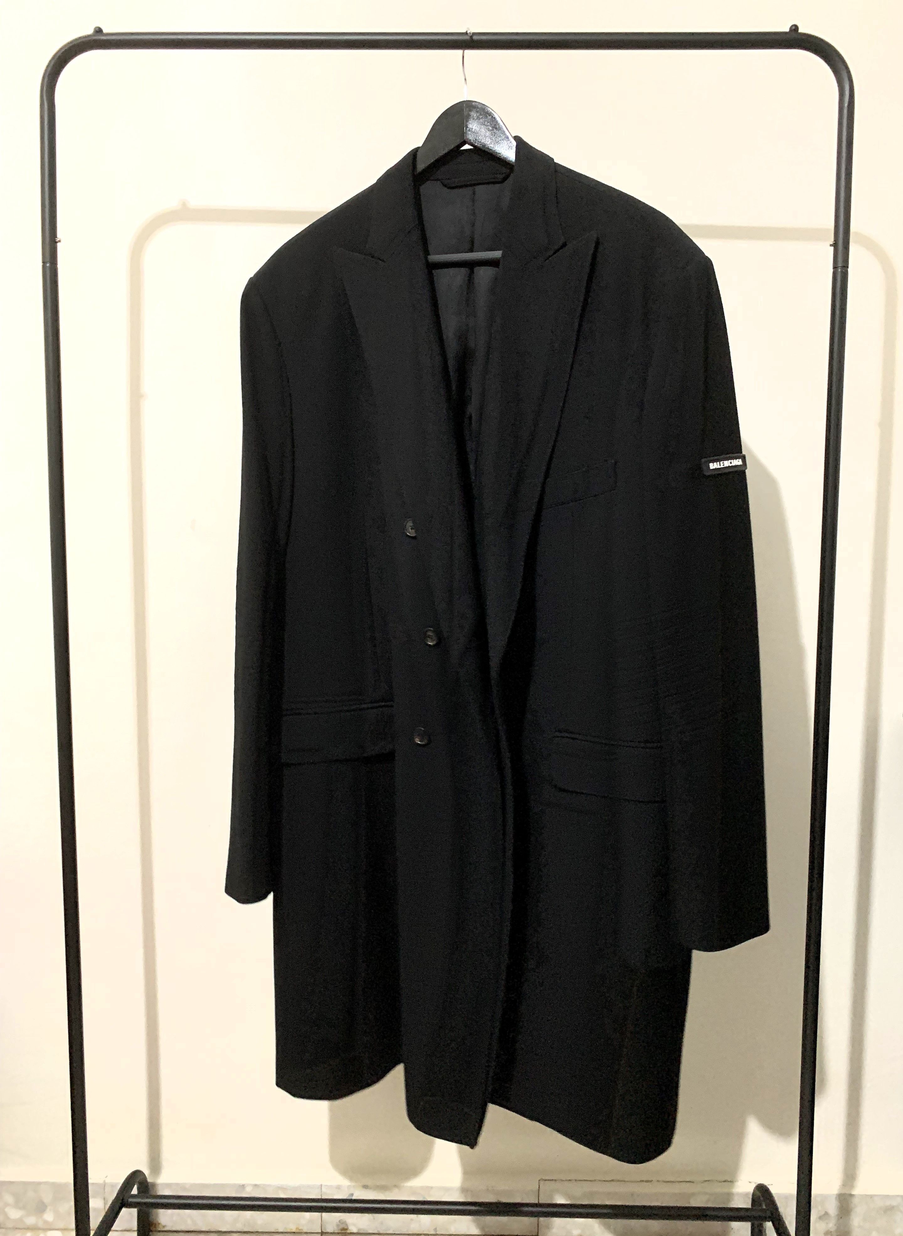 Balenciaga Virgin Wool Coat Size US S / EU 44-46 / 1 - 2 Thumbnail