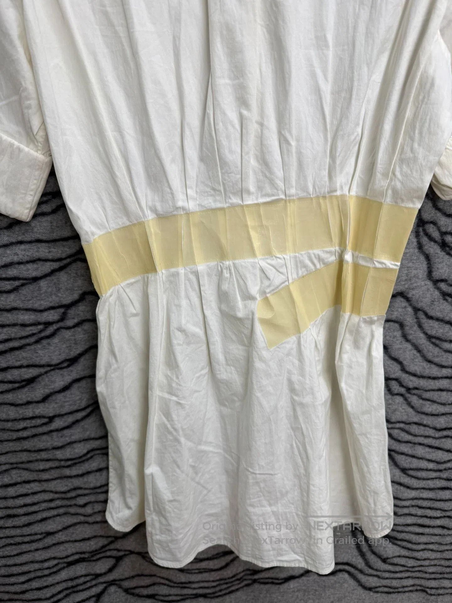 Maison Margiela Maison Margiela 09AW Tape Cinched Waist Shirt. Size M / US 6-8 / IT 42-44 - 7 Thumbnail