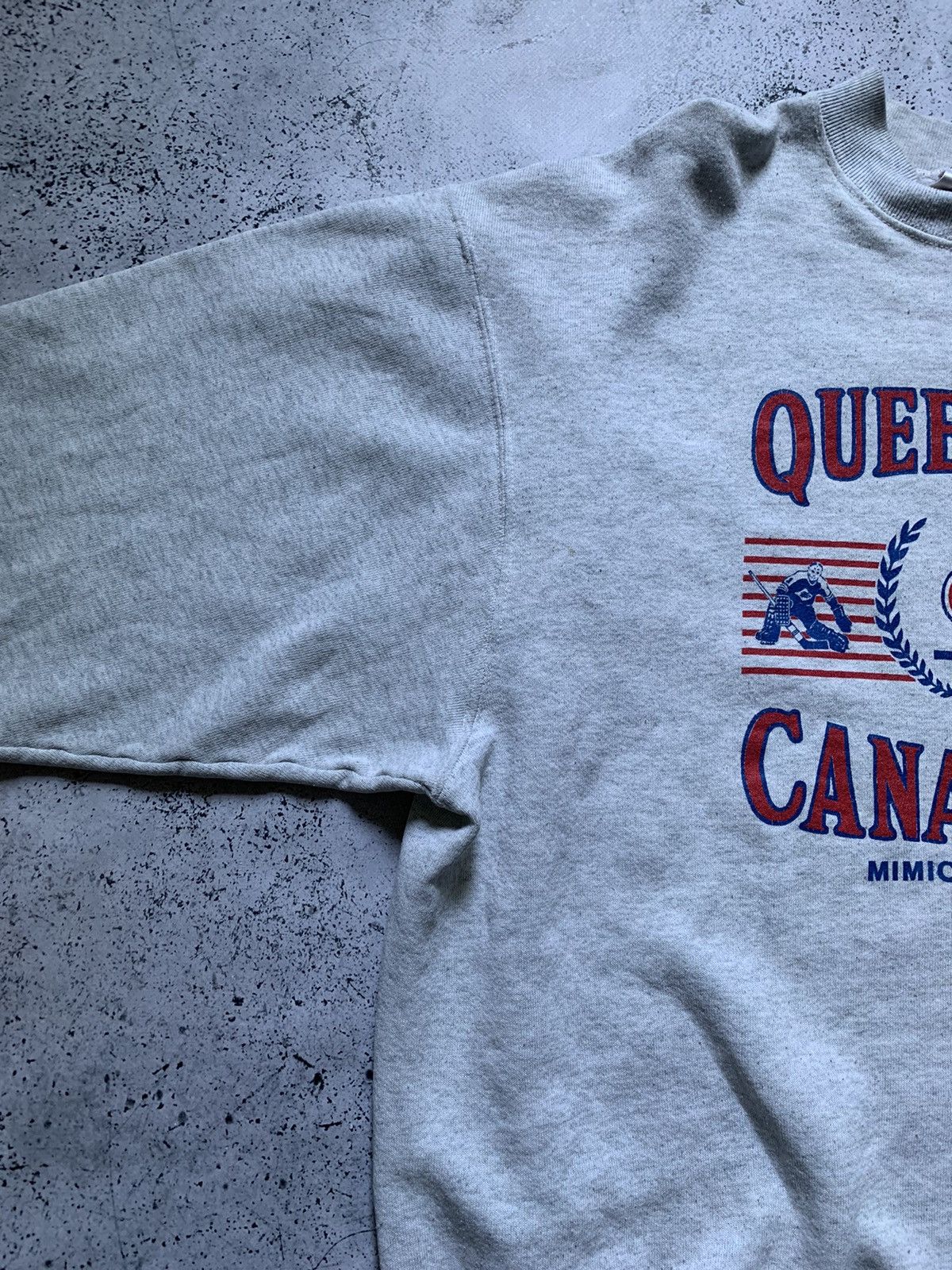 Fruit Of The Loom × NHL × Vintage Vintage NHL Sweatshirt Big Logo Baggy Y2K Canada USA Size US L / EU 52-54 / 3 - 4 Thumbnail