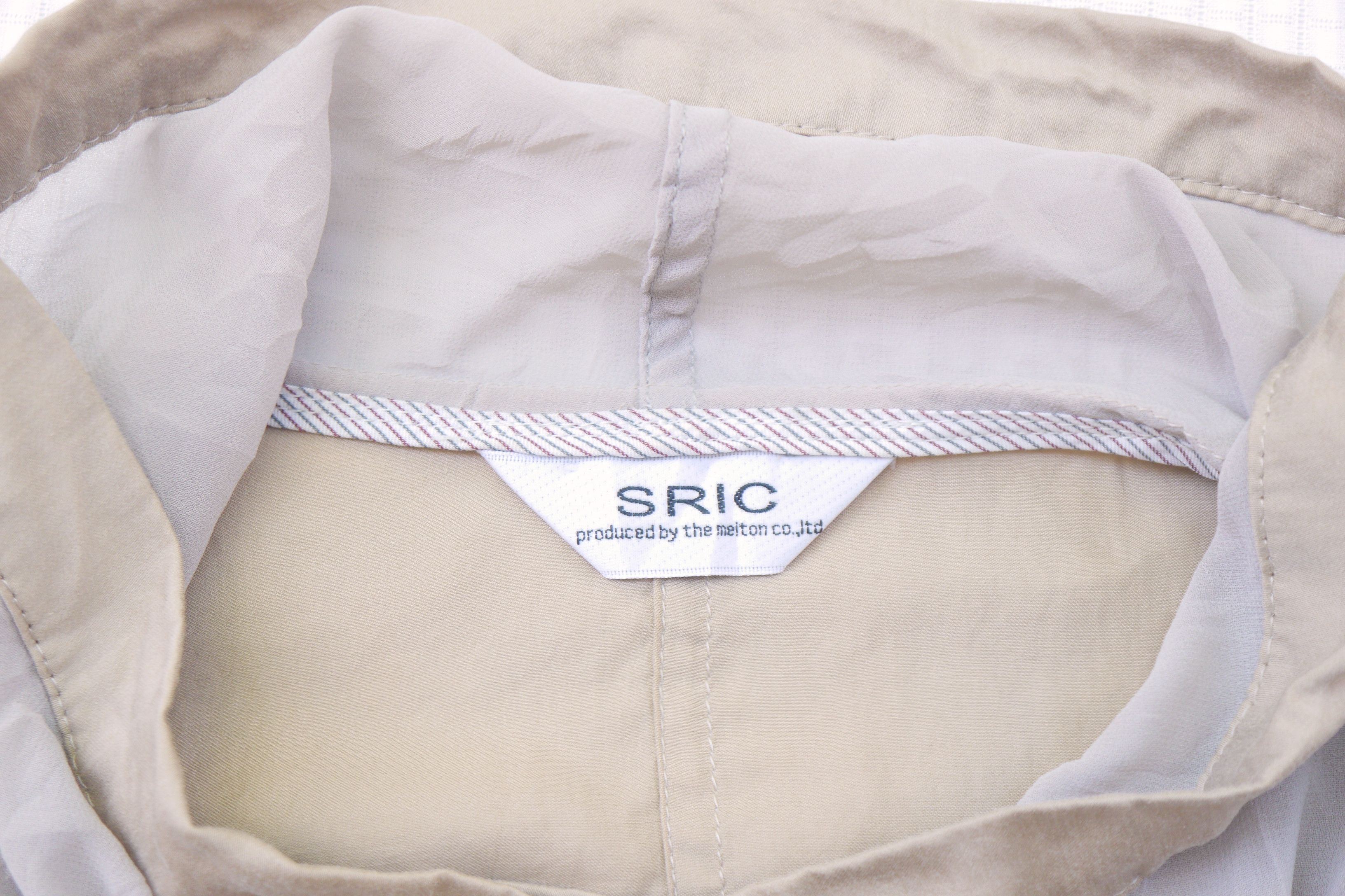 Japanese Brand (J706) SRIC Japan Beige Jacket Sz 38 Size XS / US 0-2 / IT 36-38 - 7 Thumbnail