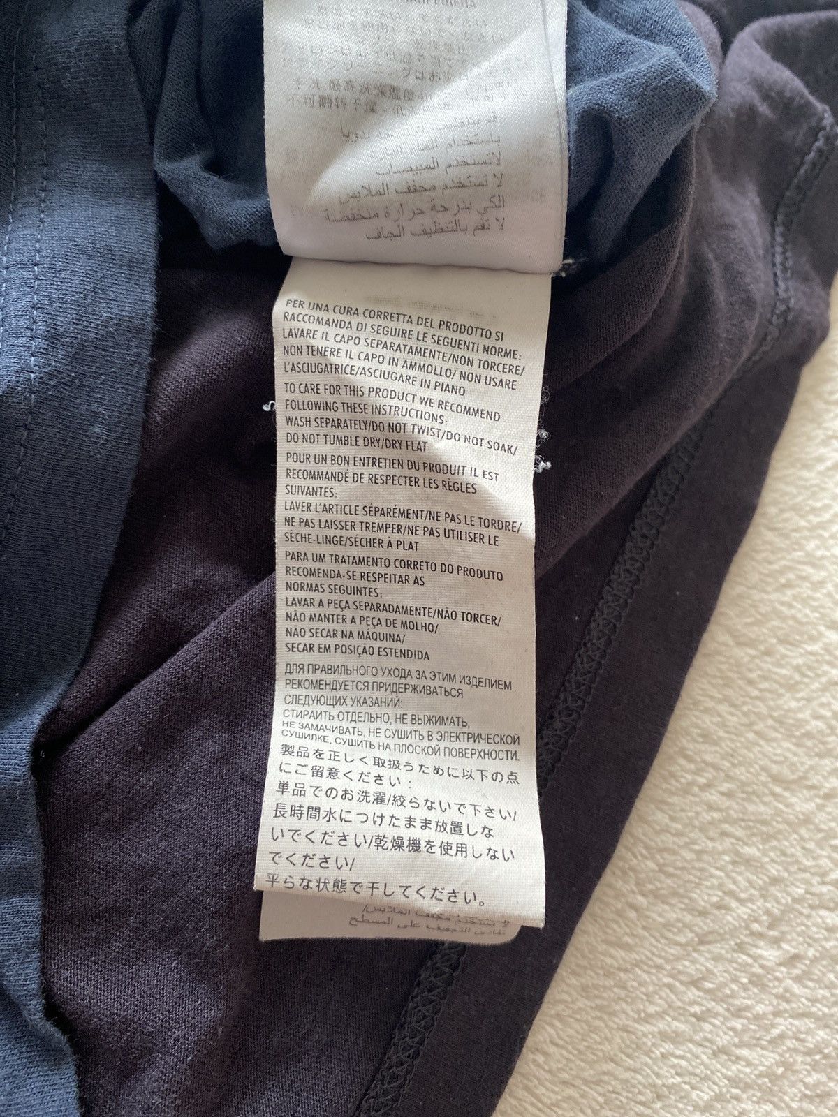 Gucci Gucci T-shirt – navy blue, original, size M Size US M / EU 48-50 / 2 - 5 Thumbnail