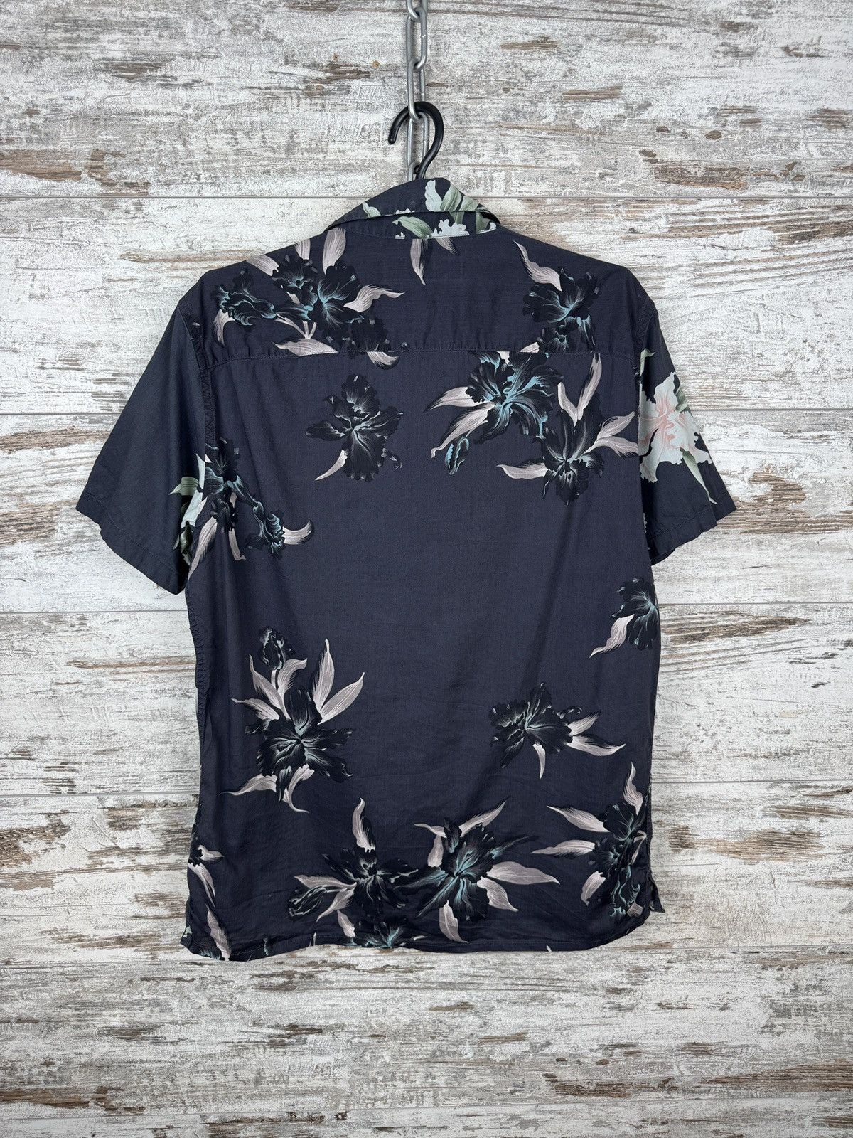 Allsaints Mens Vintage AllSaints LAYBACK SS SHIRT button up Hawaiian Size US S / EU 44-46 / 1 - 11 Thumbnail