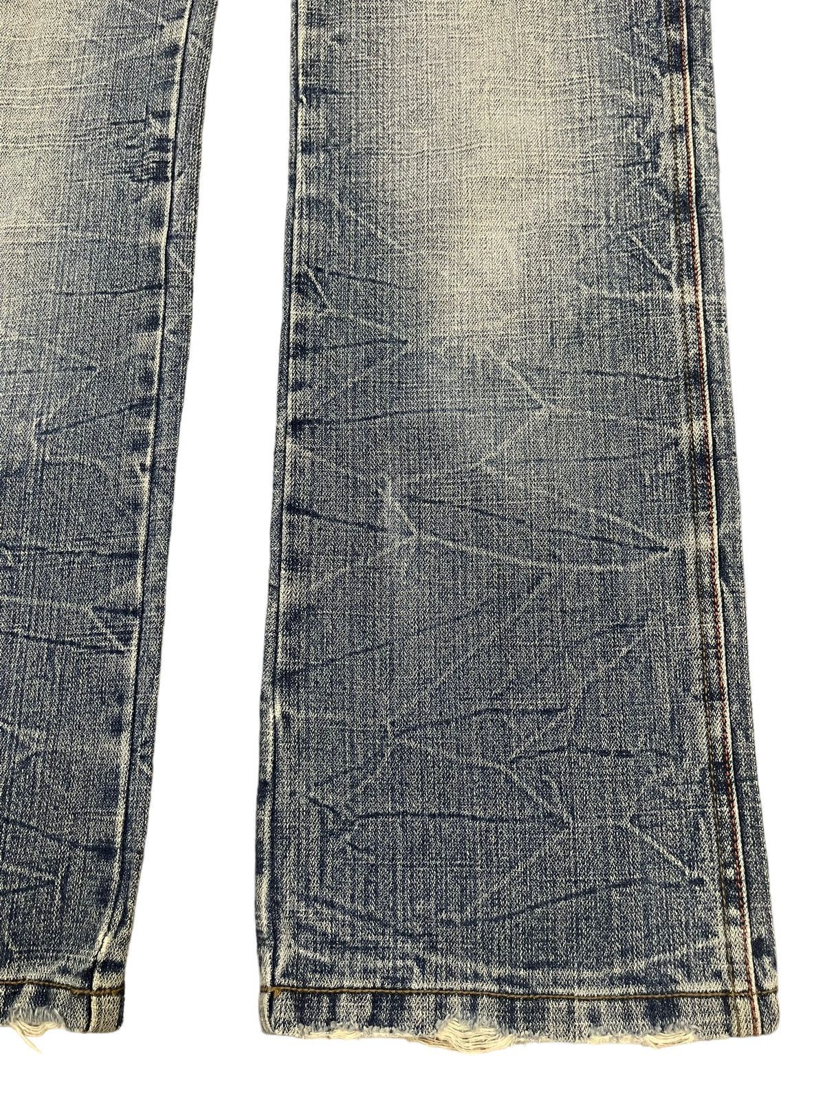 Hysteric Glamour Vintage Japanese Brand Blue Wash Distressed Style Jeans Size US 30 / EU 46 - 6 Thumbnail