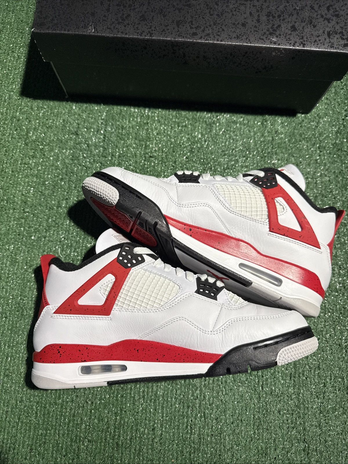 Jordan Brand Size 8.5 - Jordan 4 Retro Mid Red Cement Size US 8.5 / EU 41-42 - 3 Thumbnail