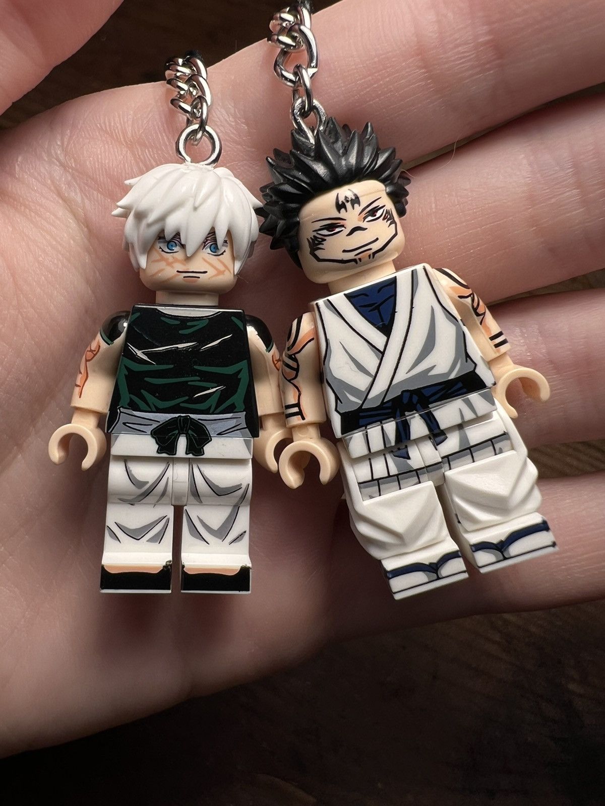Anime Jujutsu Kaisen anime minifigure keychain keyring Size ONE SIZE - 5 Thumbnail