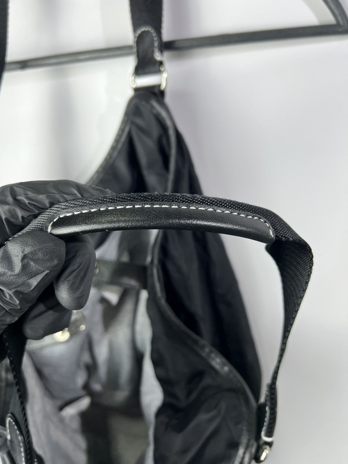 Lacoste Vintage streetwear sportswear y2k sk8 hype Lacoste Bag Size ONE SIZE - 8 Thumbnail