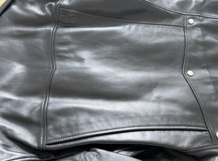 Saint Laurent Paris × Yves Saint Laurent Saint Laurent 2024 L01 new motorcycle leather jacket Size US M / EU 48-50 / 2 - 5 Thumbnail
