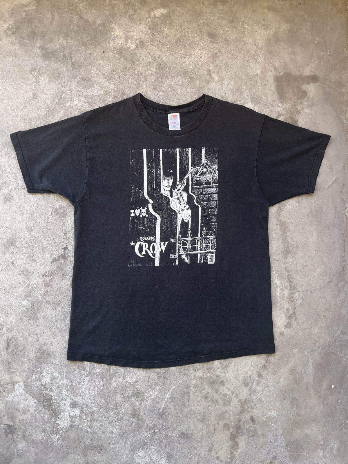 Vintage 2000 The Crow Comic Shirt Size US XL / EU 56 / 4 - 1 Thumbnail