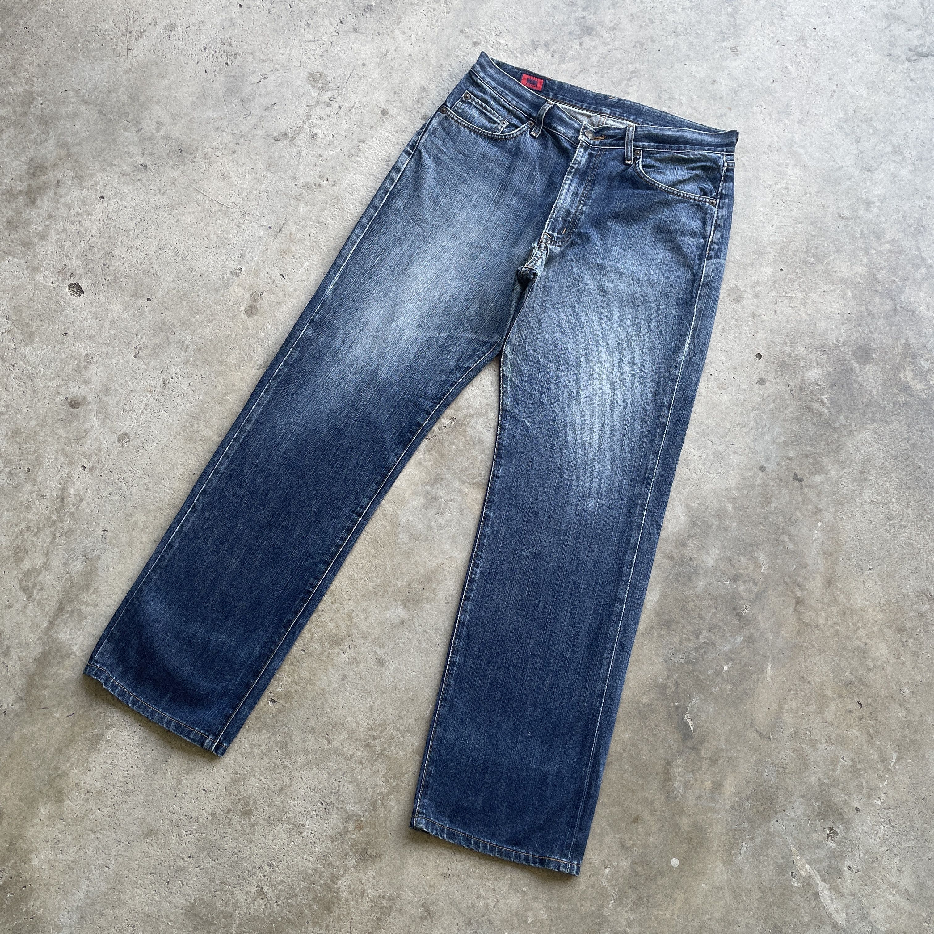 Edwin W34x32 Vintage Edwin 503 Regular Jeans Faded Denim Pants Size US 34 / EU 50 - 1 Thumbnail