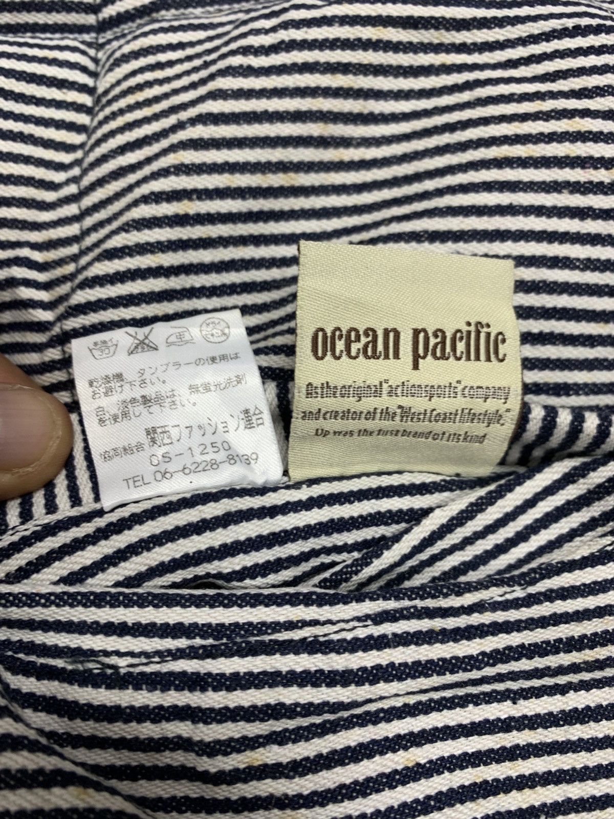 Ocean Pacific Ocean Pacific Vintage Reversible Vest Size US L / EU 52-54 / 3 - 9 Thumbnail