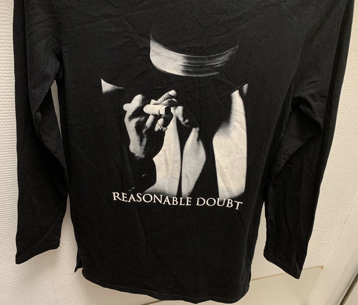 Rap Tees Reasonable doubt jayz vintage longsleeve M-L sz Jay-Z Size US M / EU 48-50 / 2 - 5 Thumbnail