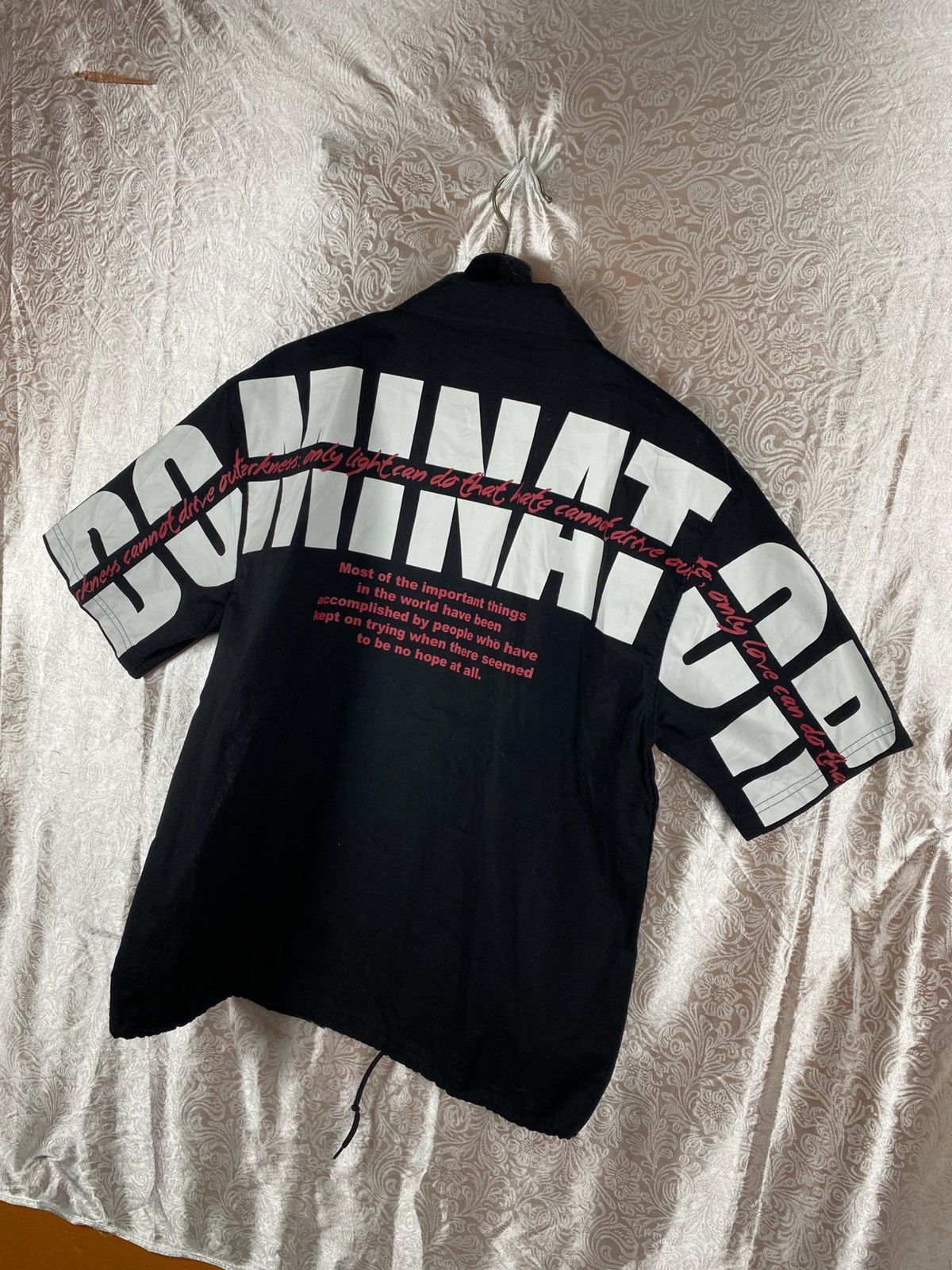 Japanese Brand NP Noble Product Black Short Sleeve Big Back Print Graphic Size US M / EU 48-50 / 2 - 9 Thumbnail