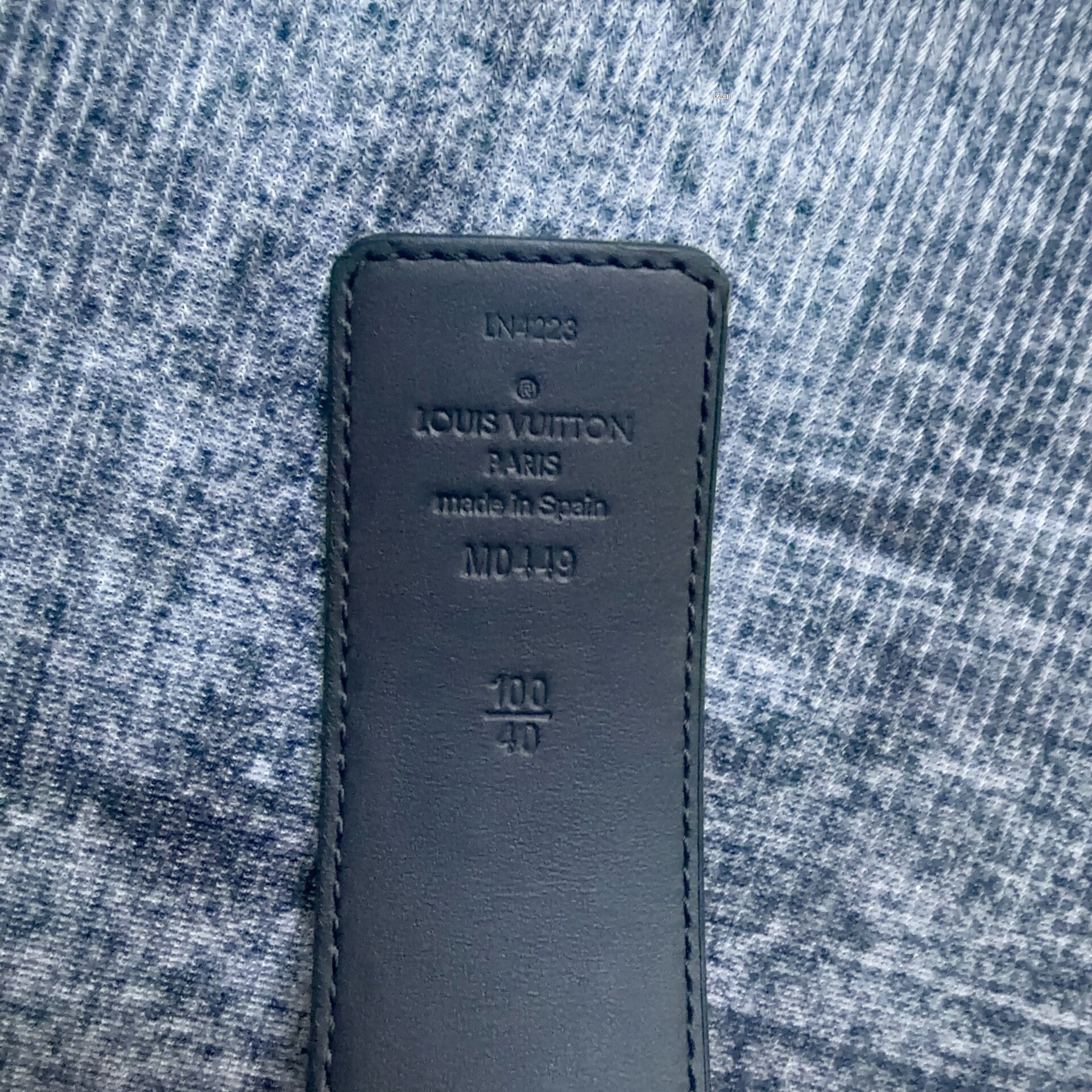 Louis Vuitton LV Belt M44U 100cm 4cm Width Size ONE SIZE - 5 Thumbnail