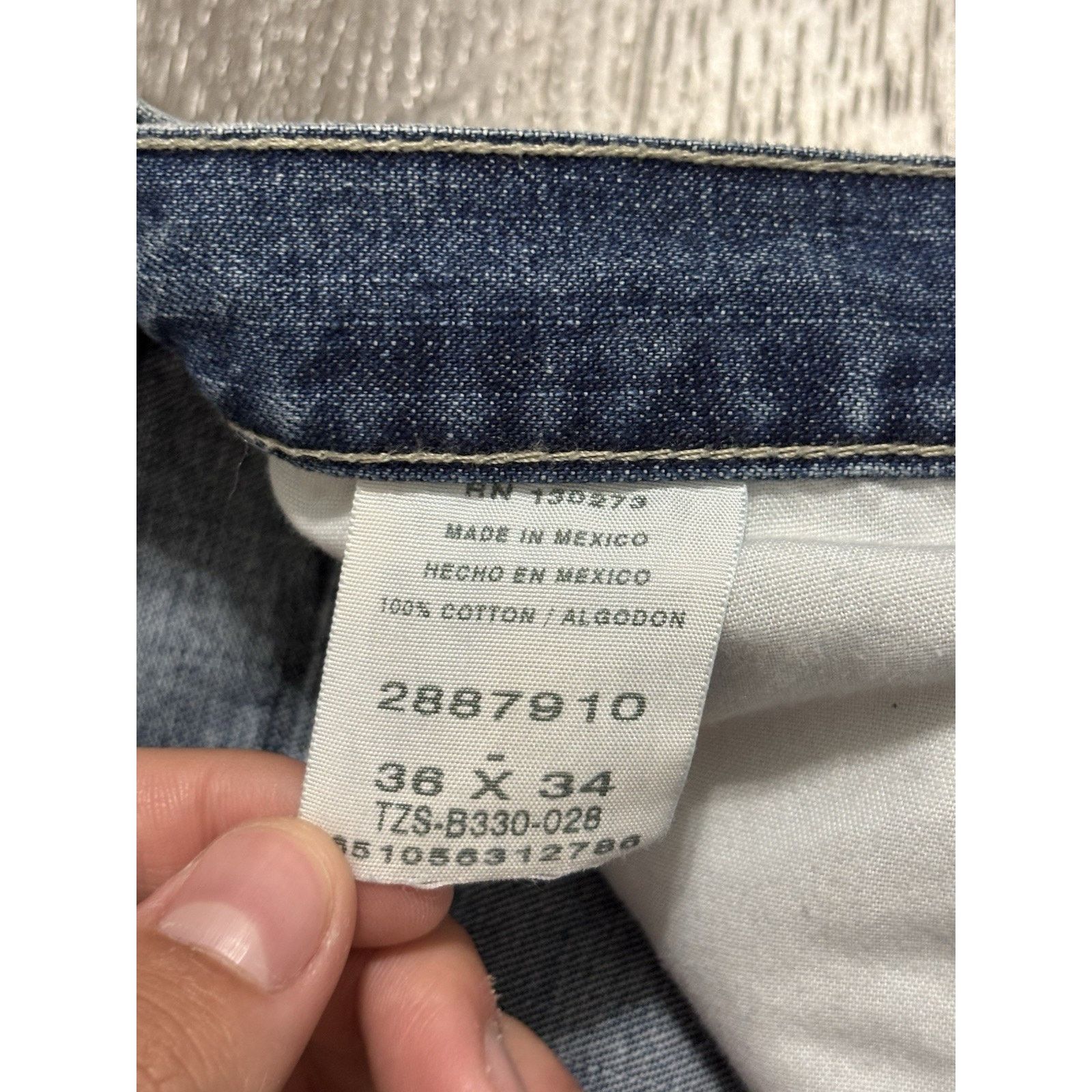 Lee Vintage Lee Dungarees Dark Wash Baggy Carpenter Jeans Retro Size US 36 / EU 52 - 7 Thumbnail