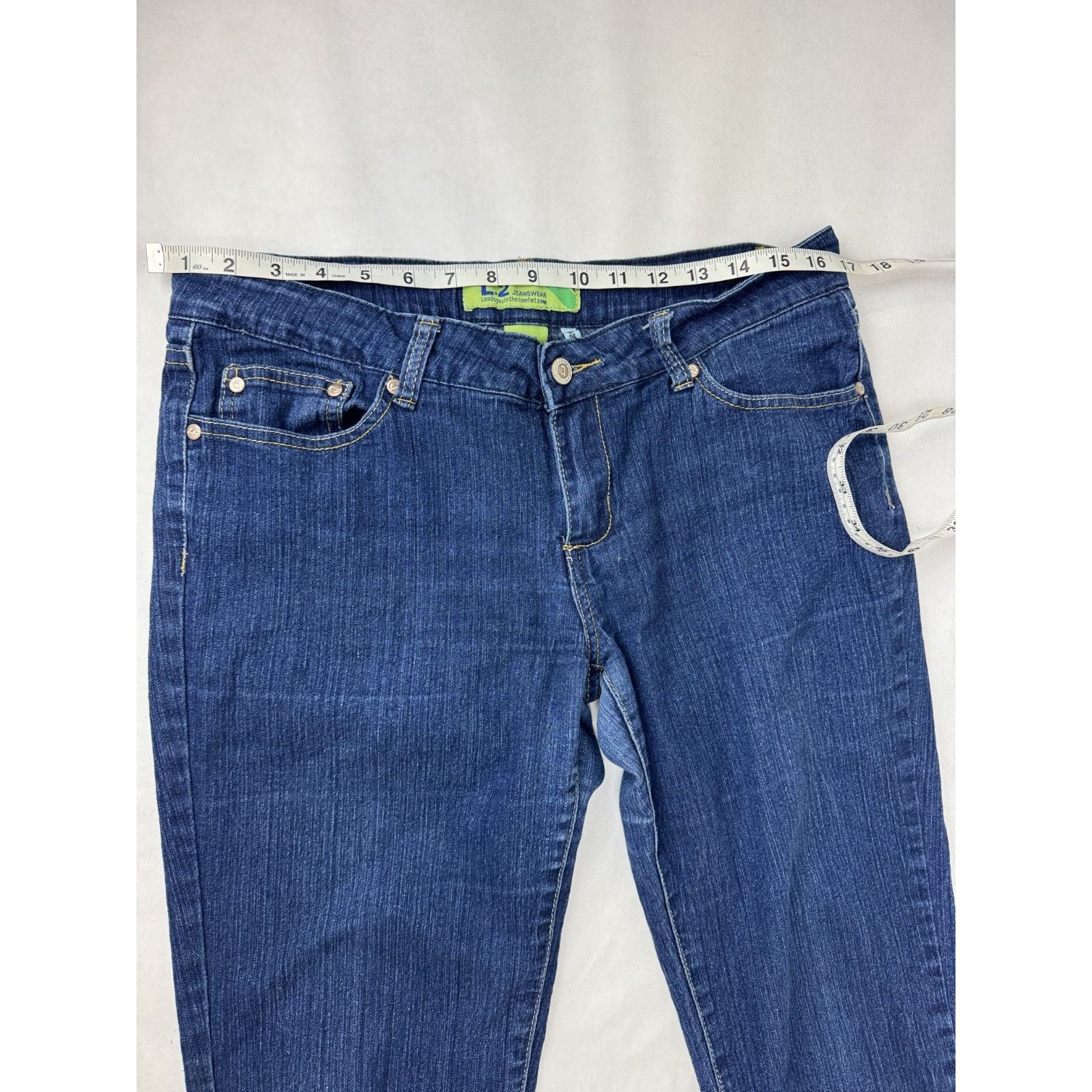 Levi's Vintage Y2K L2 Embellished Butterfly Pocket Levi's Jeans 13 Size 33" - 6 Thumbnail