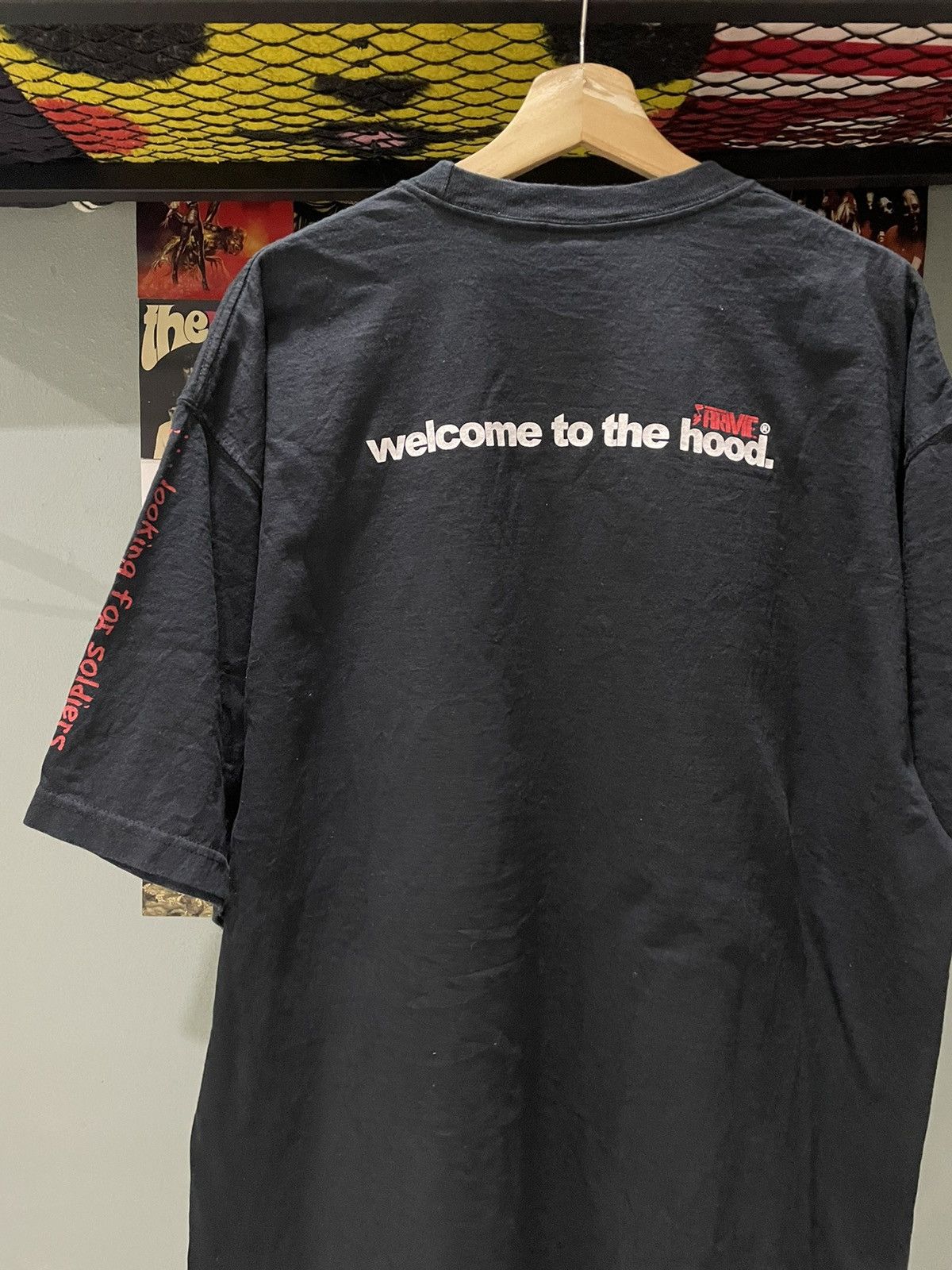 Vintage Vintage Welcome To The Hood Tee Size US XL / EU 56 / 4 - 7 Thumbnail