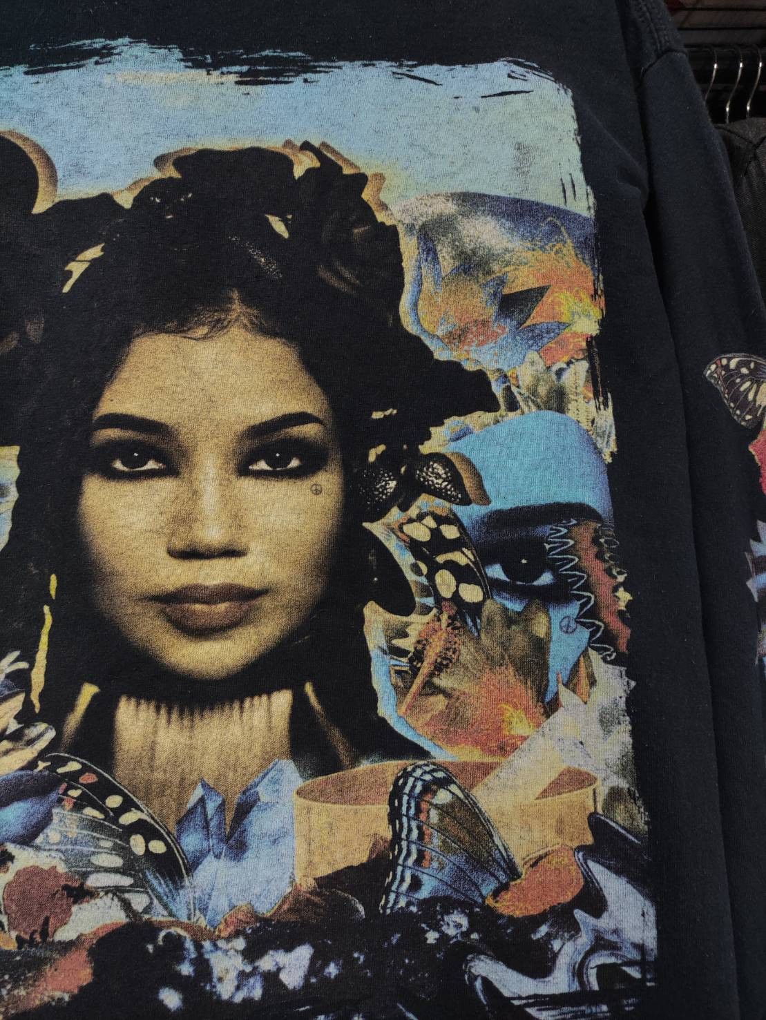 Rap Tees Jhené Aiko " Chilombo " Album Promo LongSleeve T-Shirt Size US M / EU 48-50 / 2 - 8 Thumbnail