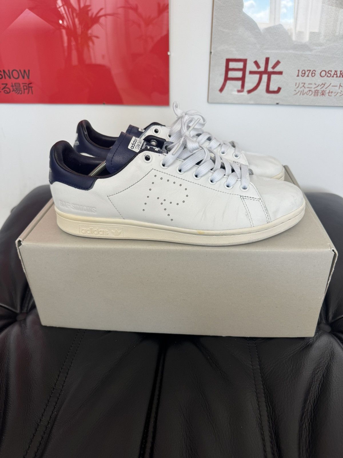 Adidas RAF Simons Stan Smith Og 2013 Leather Low Top White