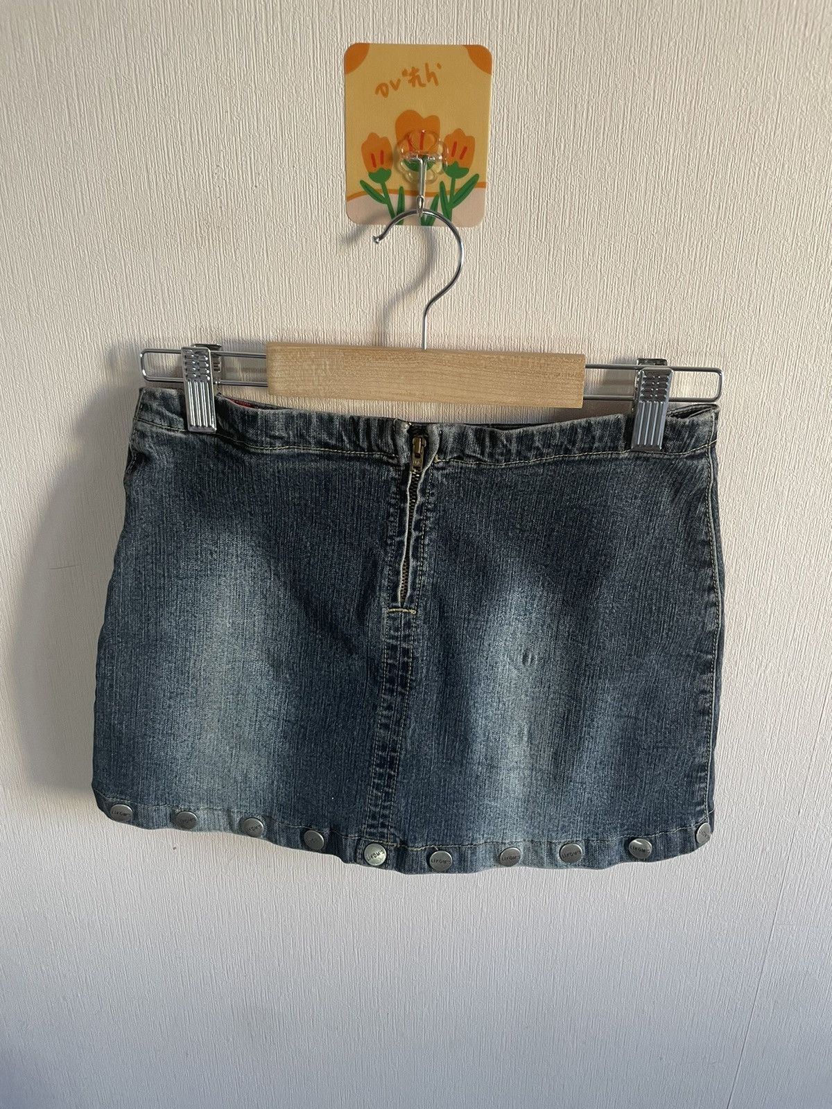 Other × Vintage Mini jeans vintage skirt Size 25" / US 0 / IT 36 - 2 Thumbnail