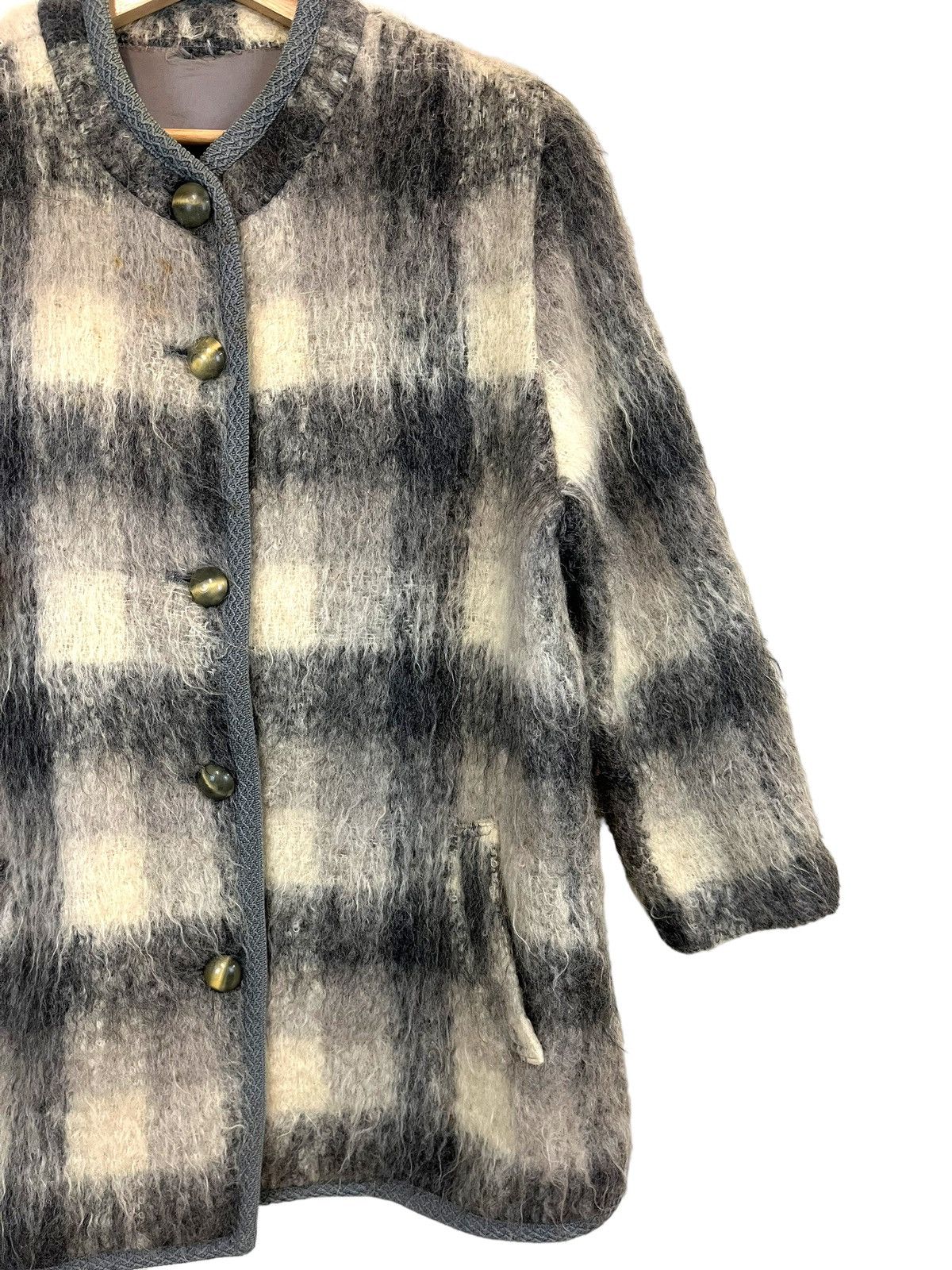 Syndicate Japanese Brand Mohair Jacket inspired By Kurt Cobain Size L / US 10 / IT 46 - 12 Thumbnail
