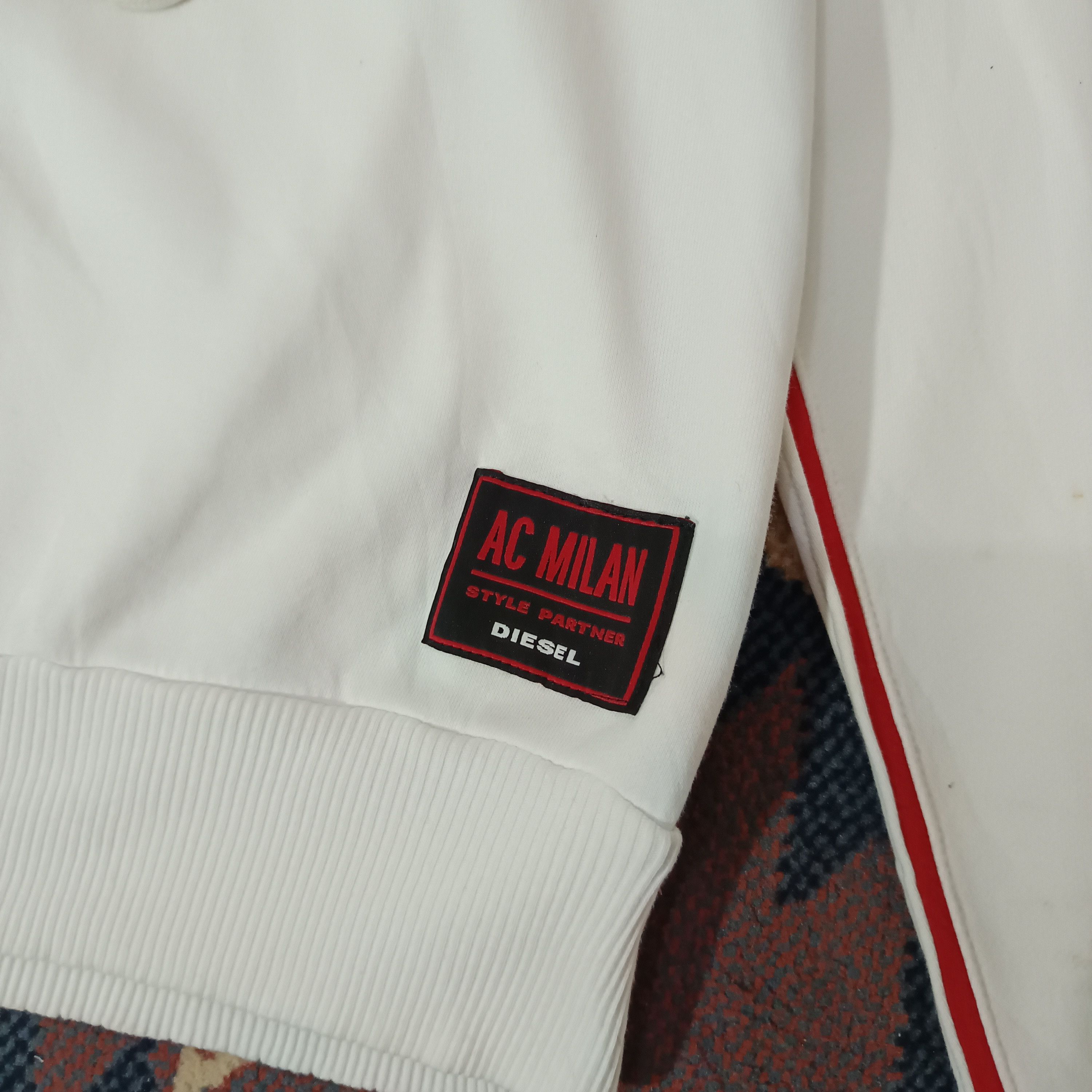 Diesel Diesel X Ac Milan Hoodie Size US S / EU 44-46 / 1 - 3 Thumbnail