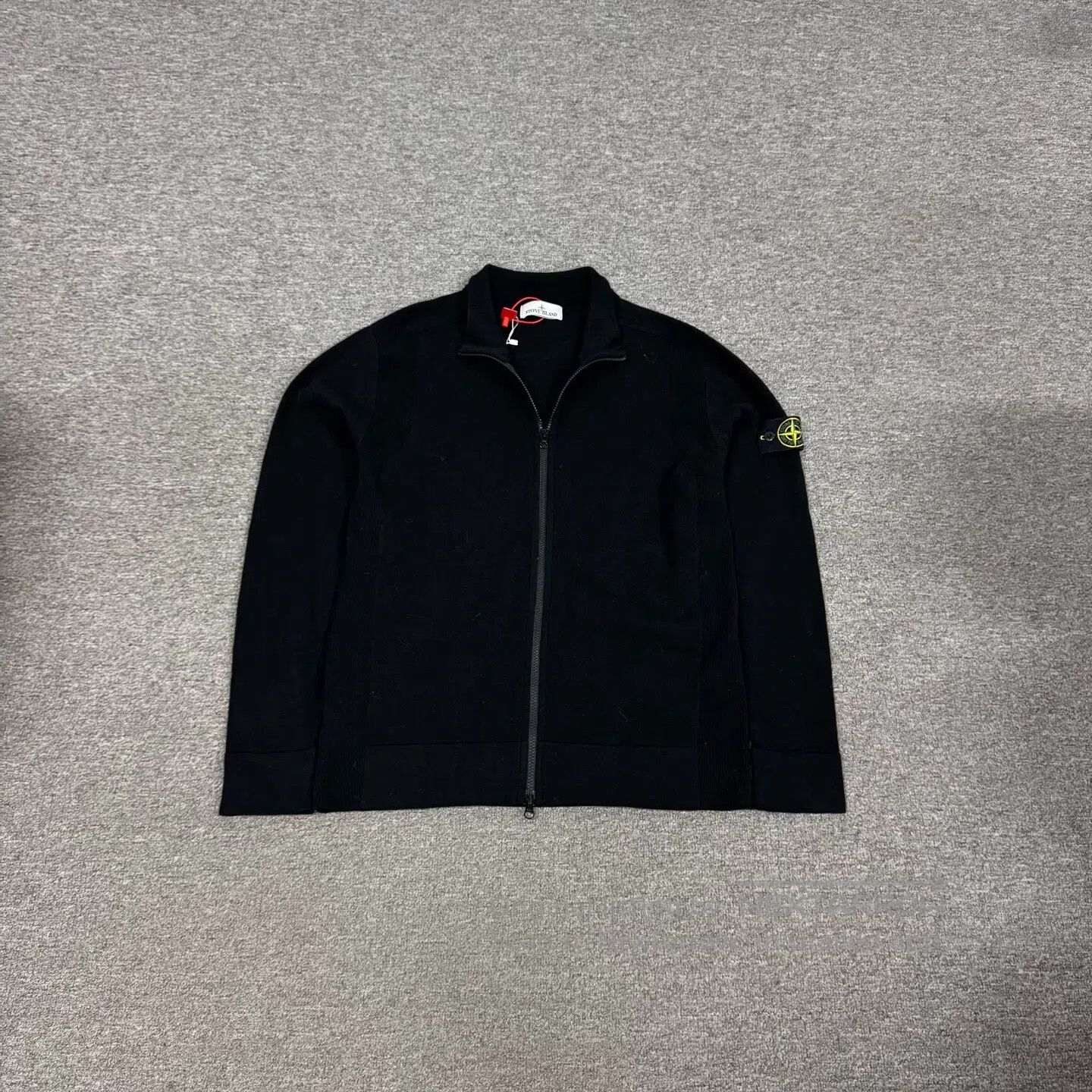Stone Island STONE ISLAND Armhole logo; wool; zipper jacket| Size US L / EU 52-54 / 3 - 1 Thumbnail
