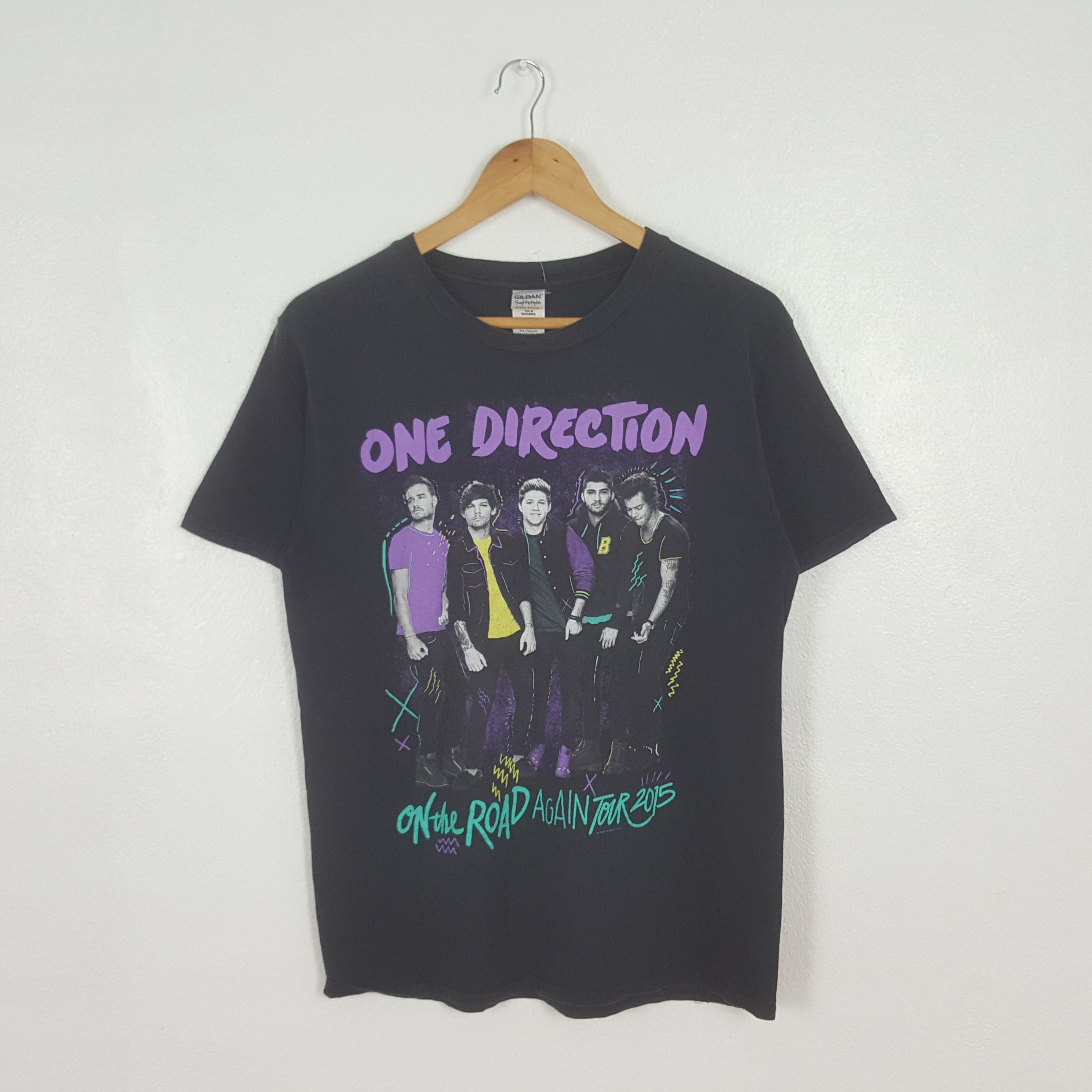 Band Tees Vintage One Direction American Boy Band Tshirt C301N23(77) Size US M / EU 48-50 / 2 - 1 Thumbnail
