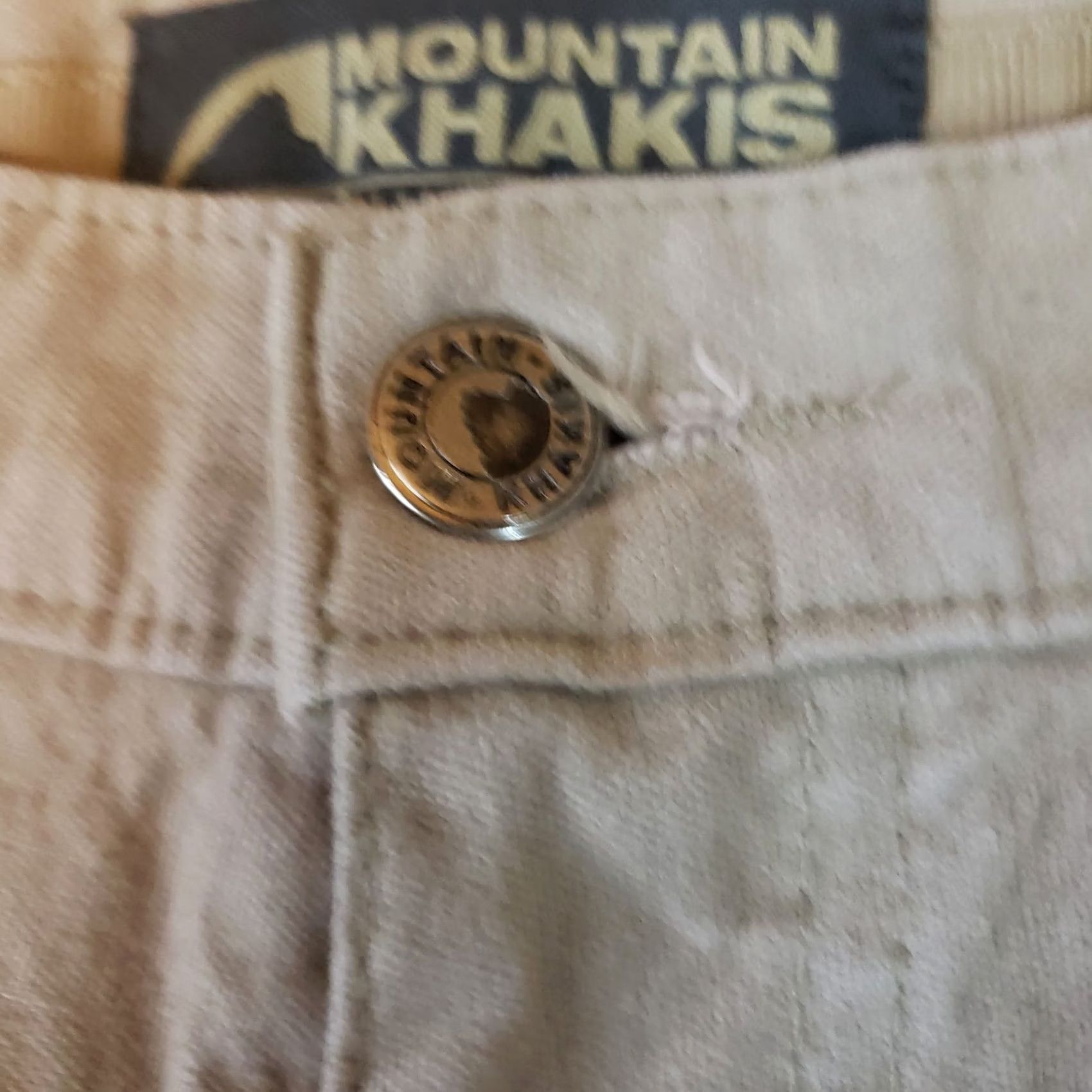 Mountain Khakis Mountain Khakis Teton Twill Pants Chino Mens 32x32 Beige Khaki Regular Straight 5-Pocket Canvas Cotton Size US 32 / EU 48 - 6 Thumbnail