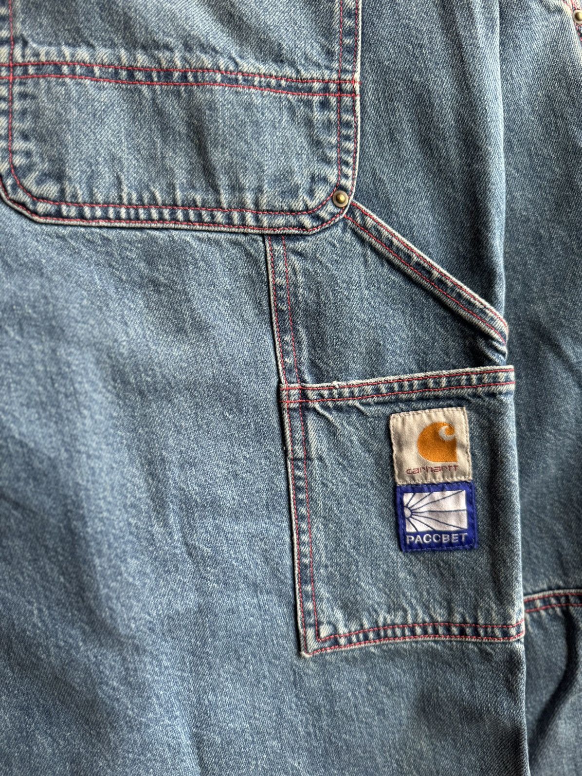 Carhartt Wip × PACCBET PACCBETT x WIP Double Knee Pants Size US 34 / EU 50 - 5 Thumbnail