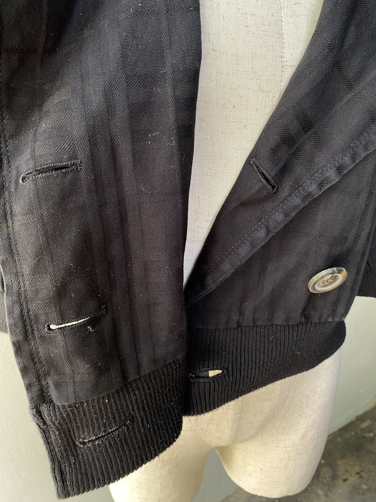 Burberry Burberry cropped black jacket Size ONE SIZE - 16 Thumbnail