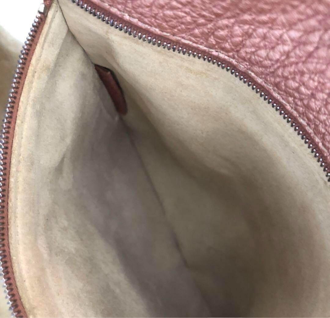 Fendi Fendi - Selleria Pink Roman Leather Handbag Shoulder Bag Size ONE SIZE - 7 Thumbnail