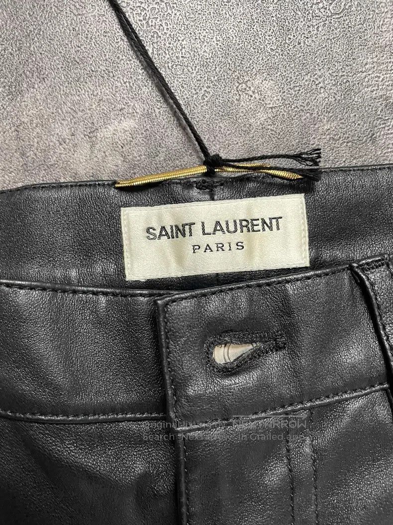 Saint Laurent Paris Saint Laurent Paris size F42 Sheepskin Pants Size 23" - 6 Thumbnail